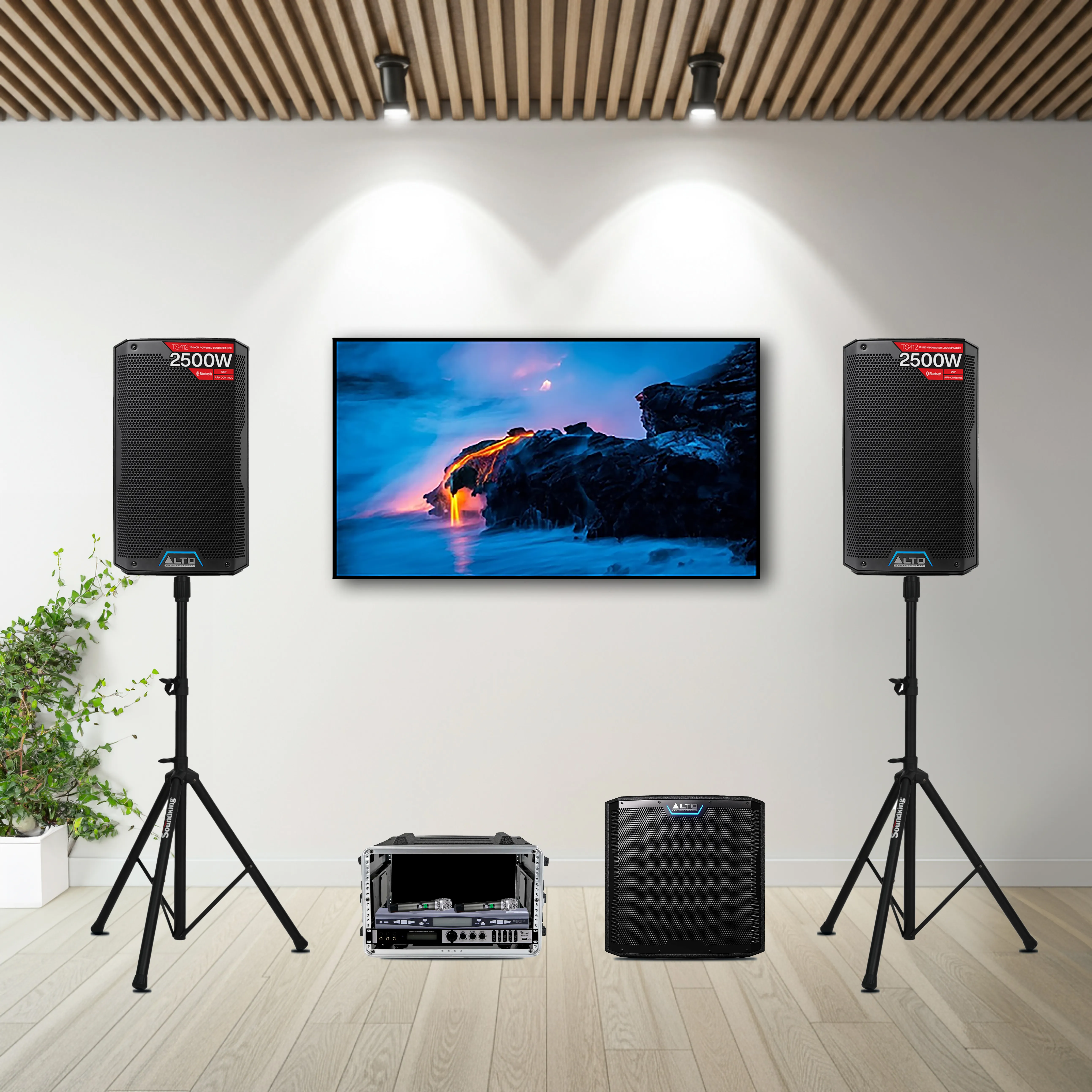 Dàn karaoke gia đình Alto 32 (Alto TS412, Bksound X6 Luxury, Alto TS12S,Baiervires BS-790s) - Hình 3