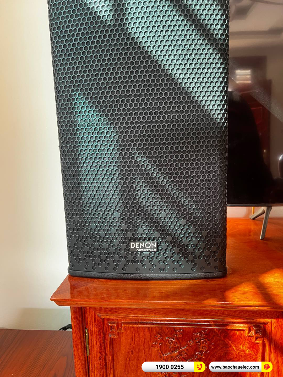 Lắp đặt d&agrave;n karaoke Denon gần 34tr cho ch&uacute; Chung tại H&agrave; Nội