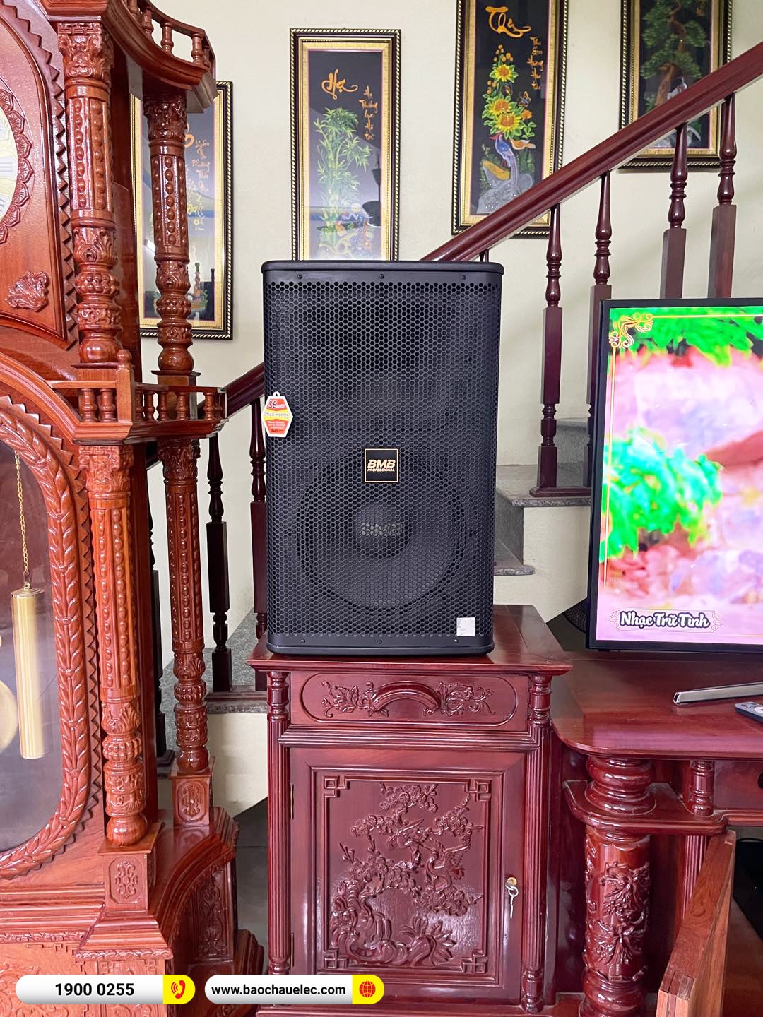 Lắp đặt d&agrave;n karaoke BMB hơn 60tr cho anh Đức tại H&agrave; Nội 