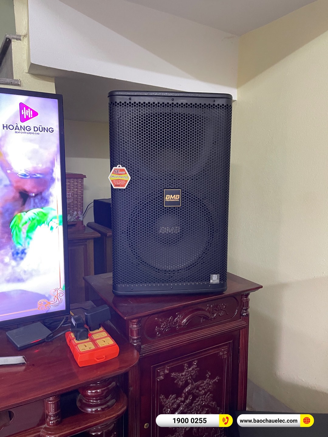 Lắp đặt d&agrave;n karaoke BMB hơn 60tr cho anh Đức tại H&agrave; Nội 