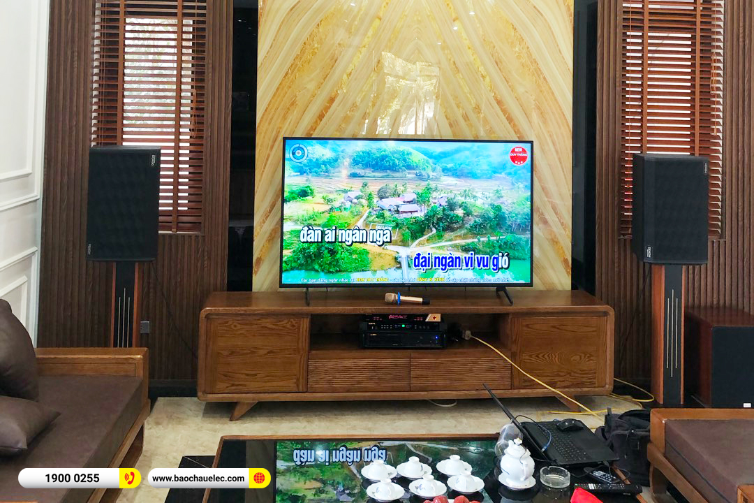 Lắp đặt d&agrave;n karaoke Denon gần 44tr cho anh Đức tại H&agrave; Nội