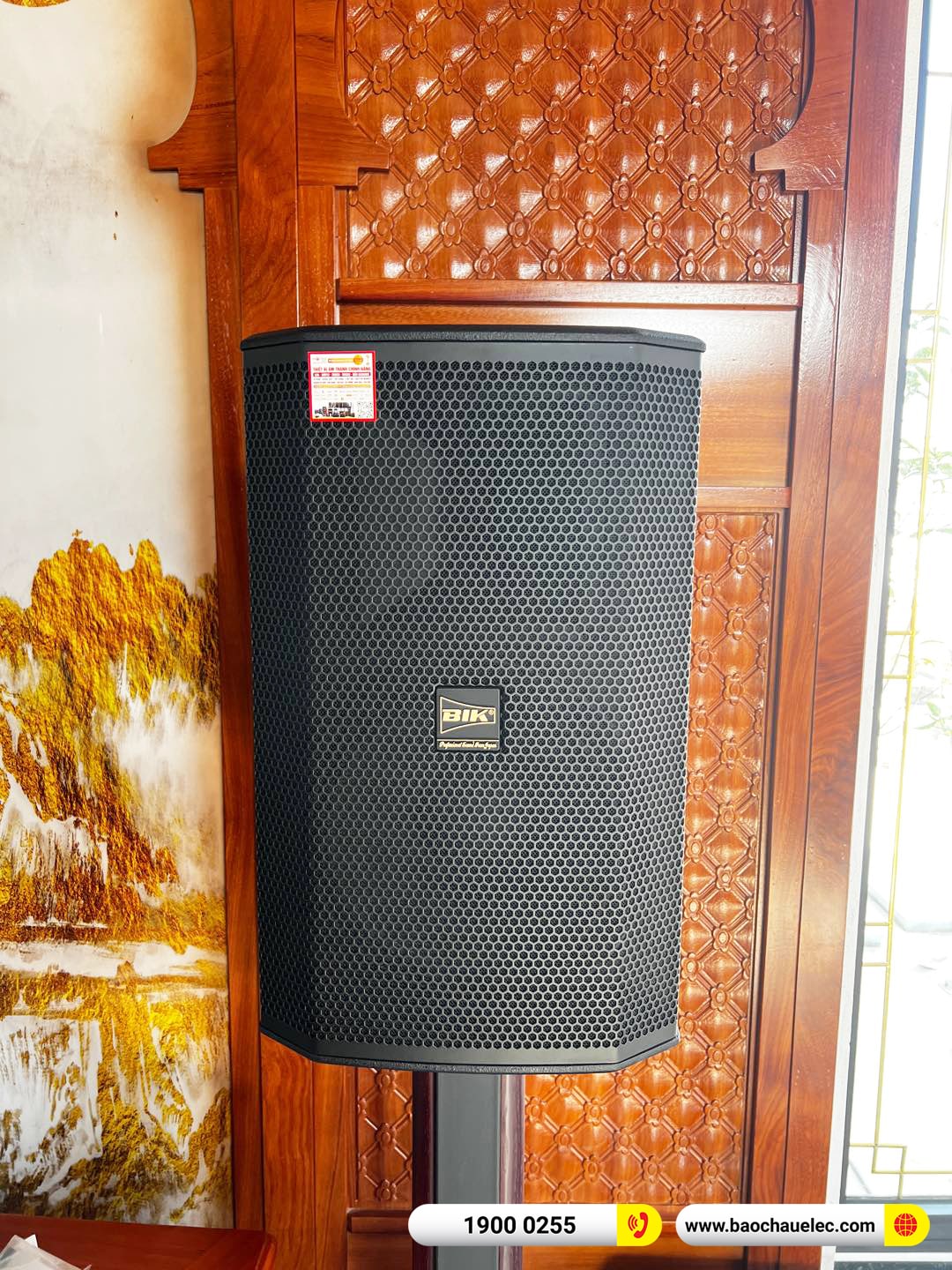 Lắp đặt d&agrave;n karaoke BIK gần 47tr cho anh Dũng tại H&agrave; Nội