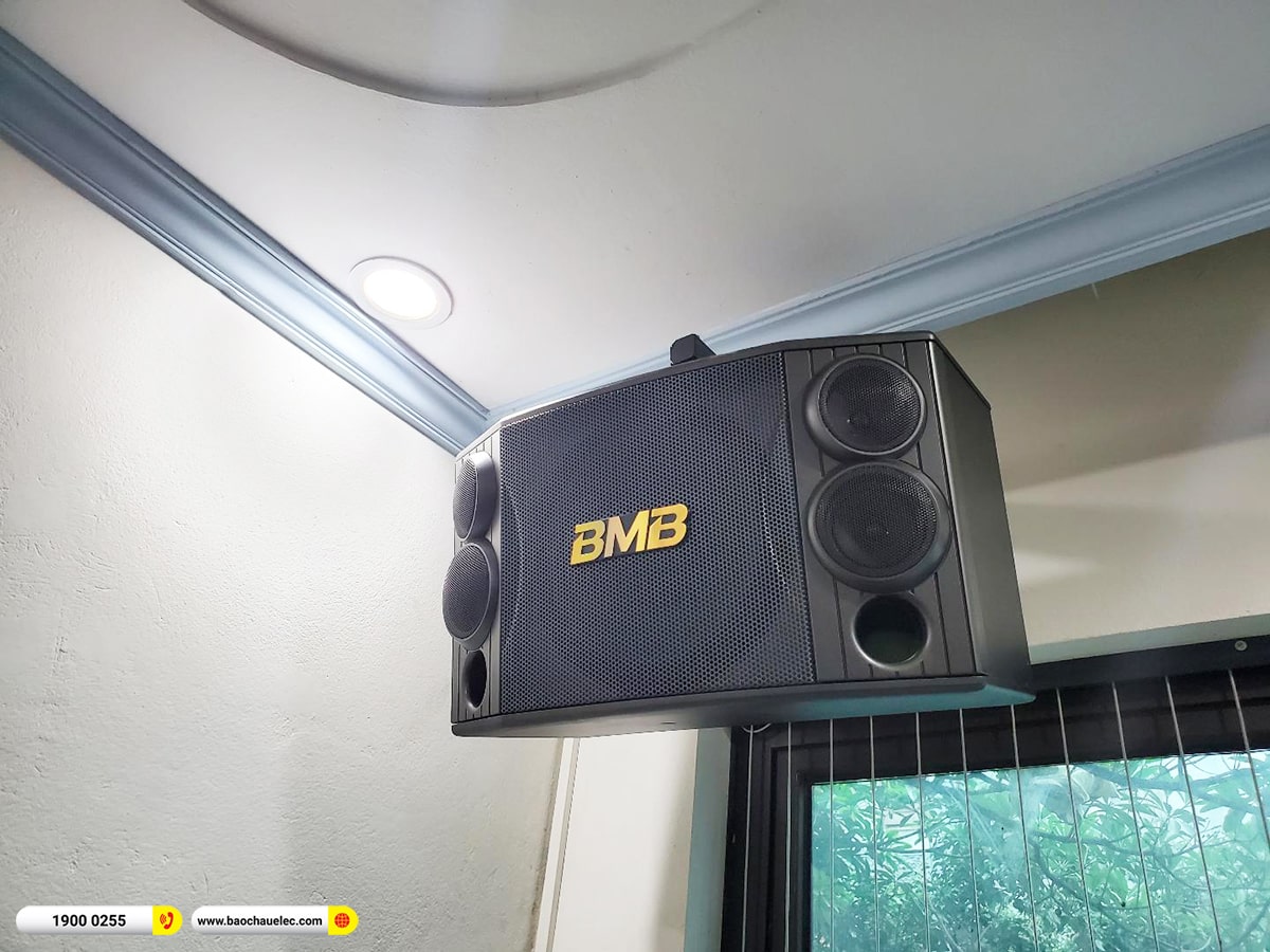 Lắp đặt d&agrave;n karaoke BMB gần 54tr cho anh Dũng tại H&agrave; Nội