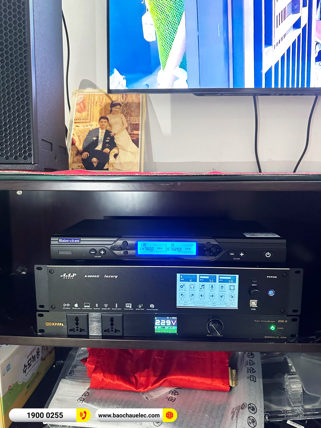 Lắp đặt dàn karaoke dBTechnologies cho anh Dũng tại Hà Nội