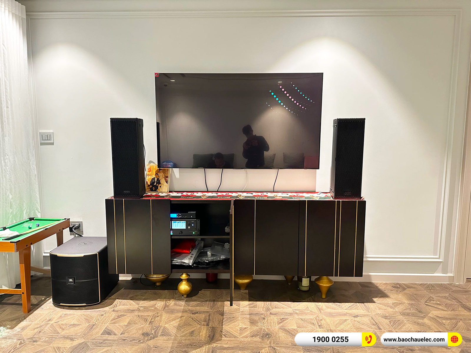 Lắp đặt dàn karaoke dBTechnologies cho anh Dũng tại Hà Nội