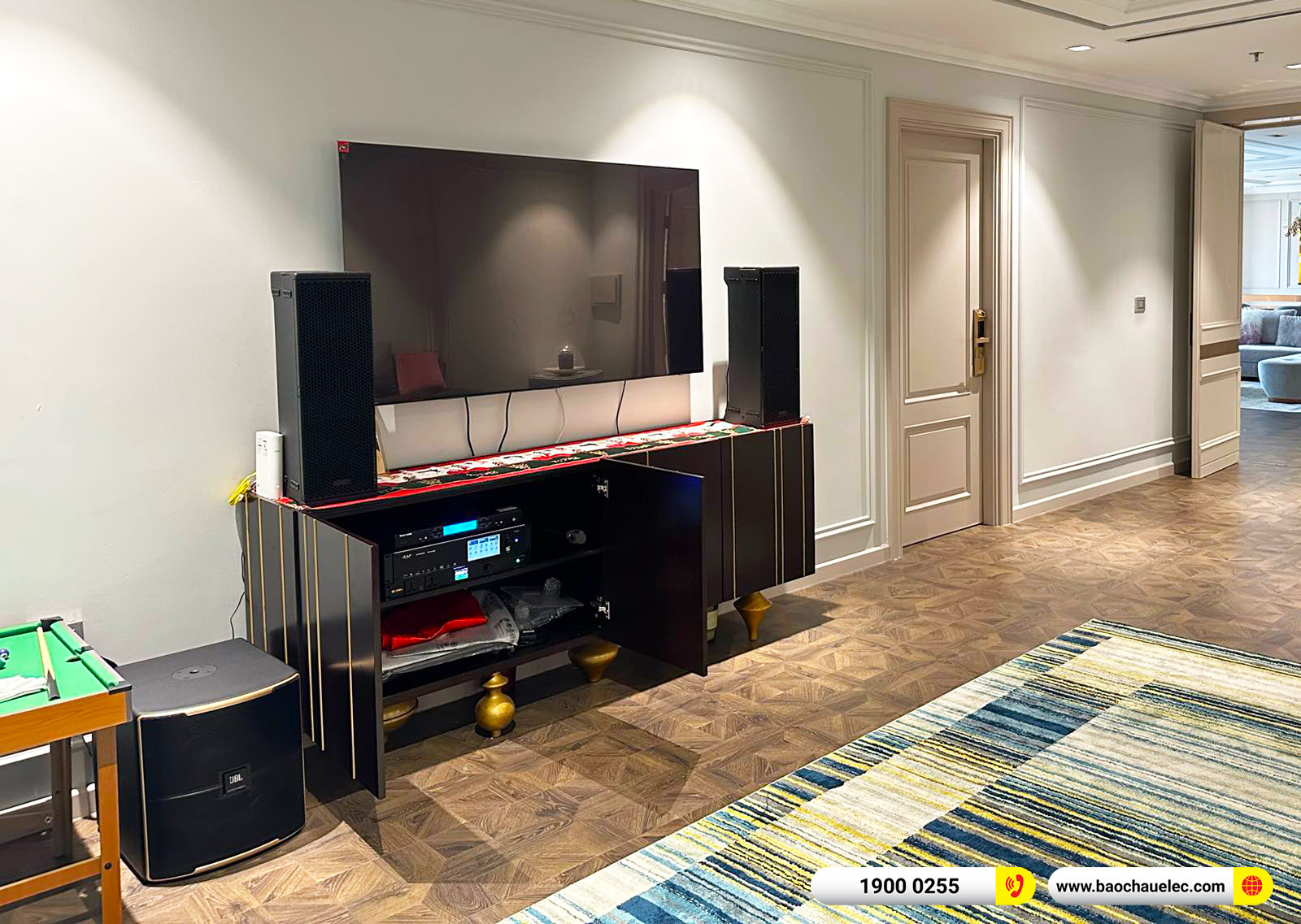 Lắp đặt dàn karaoke dBTechnologies cho anh Dũng tại Hà Nội