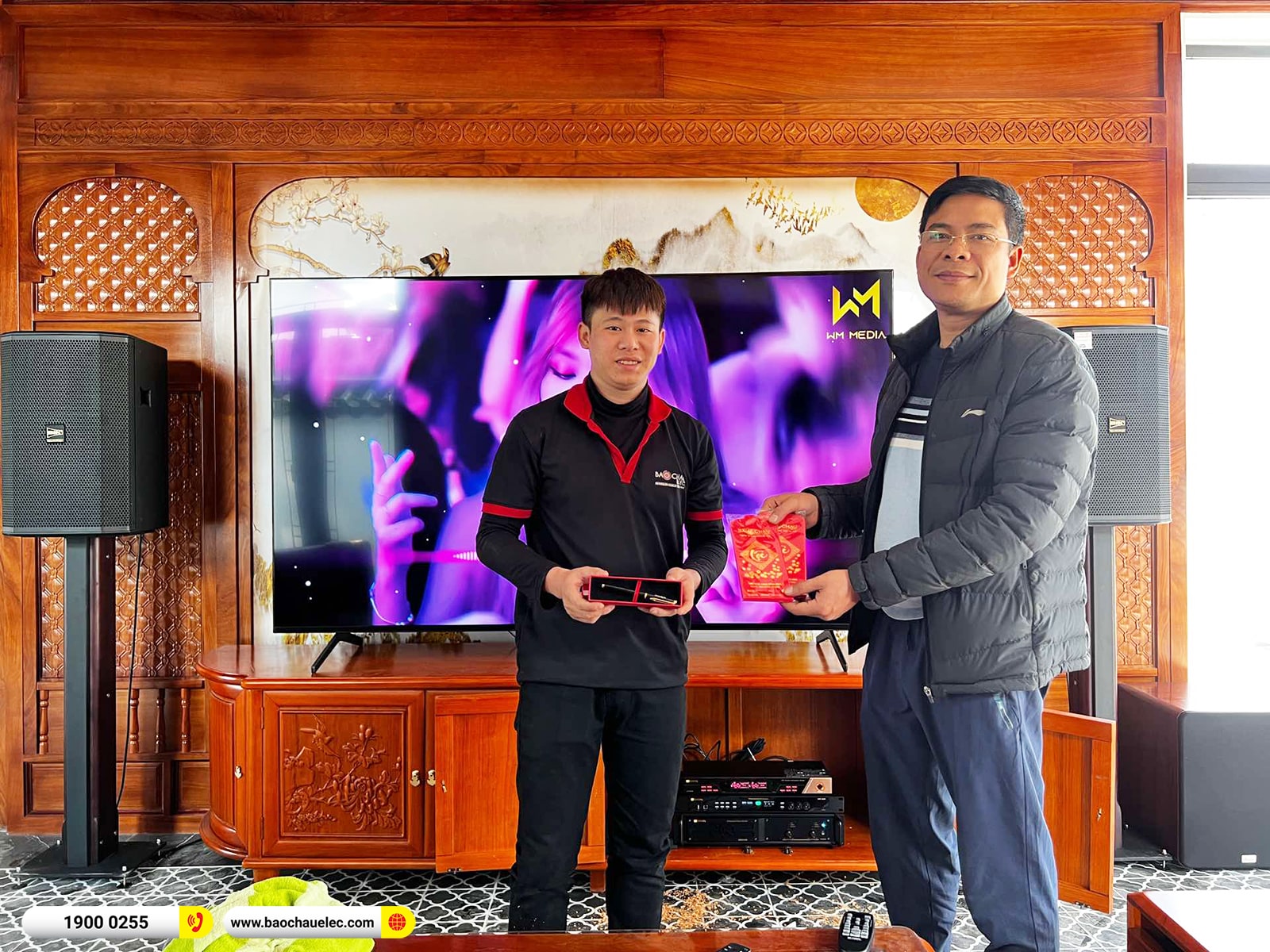 Lắp đặt d&agrave;n karaoke BIK gần 47tr cho anh Dũng tại H&agrave; Nội