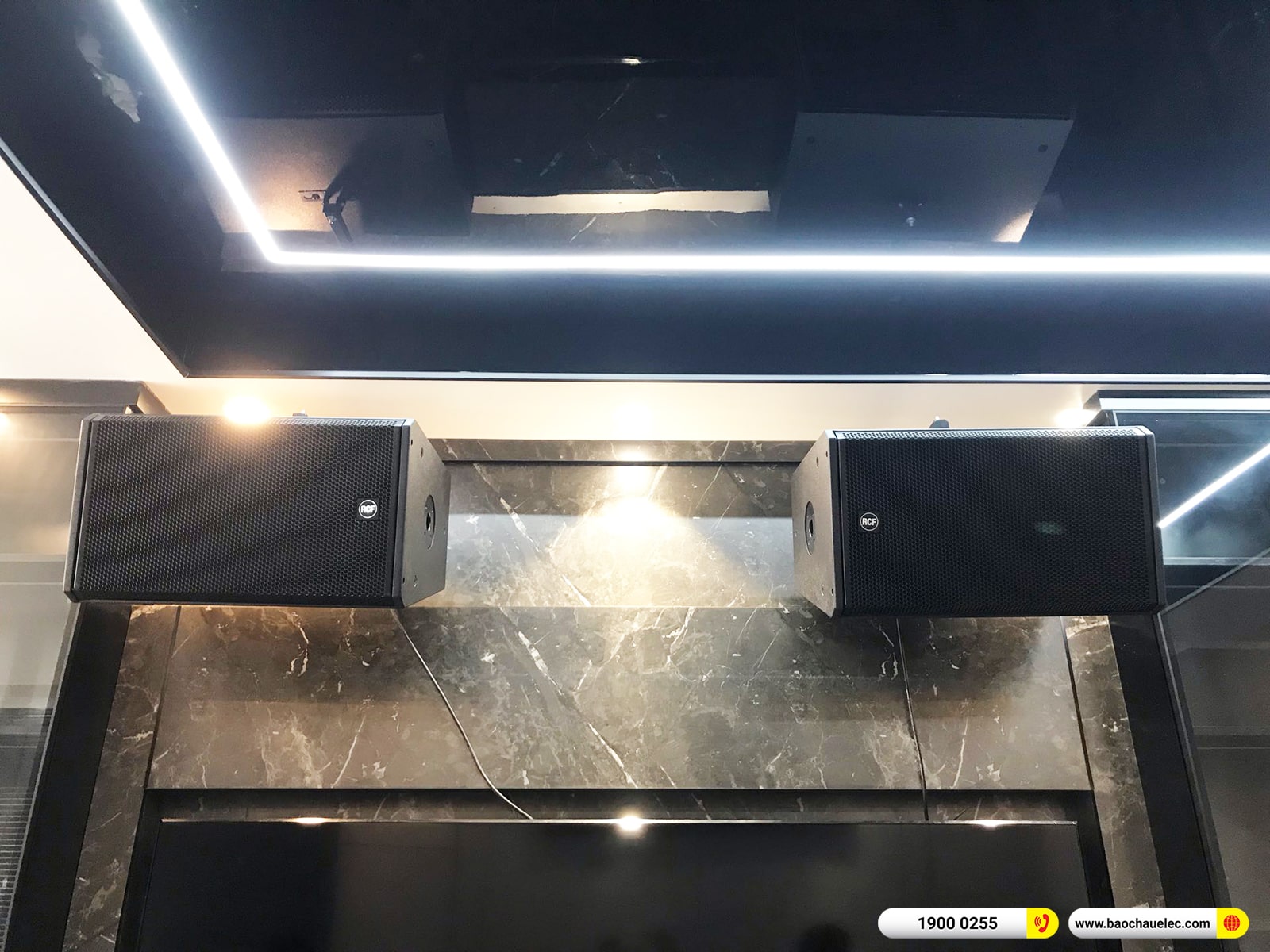 Lắp đặt d&agrave;n karaoke RCF hơn 73tr cho anh Dũng tại Nam Định