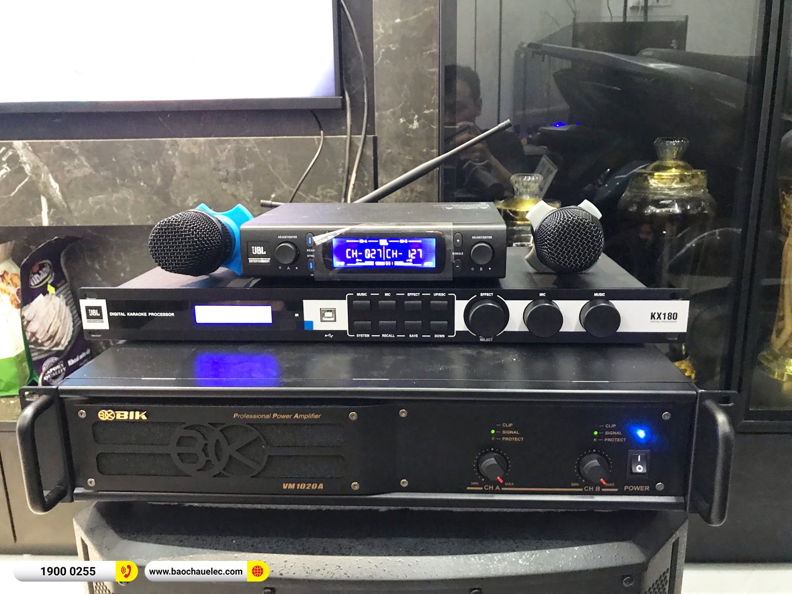 Lắp đặt d&agrave;n karaoke RCF hơn 73tr cho anh Dũng tại Nam Định