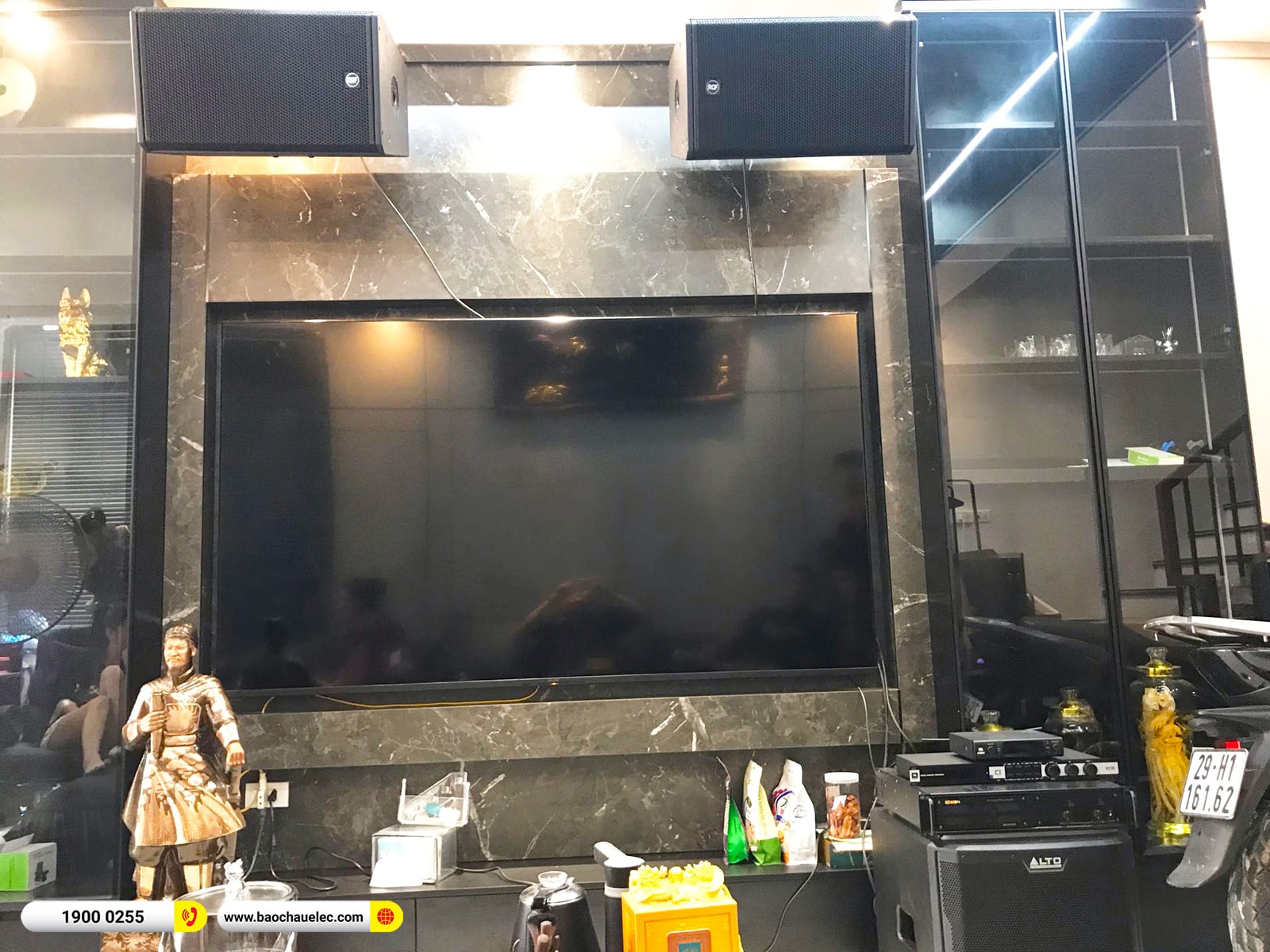 Lắp đặt d&agrave;n karaoke RCF hơn 73tr cho anh Dũng tại Nam Định