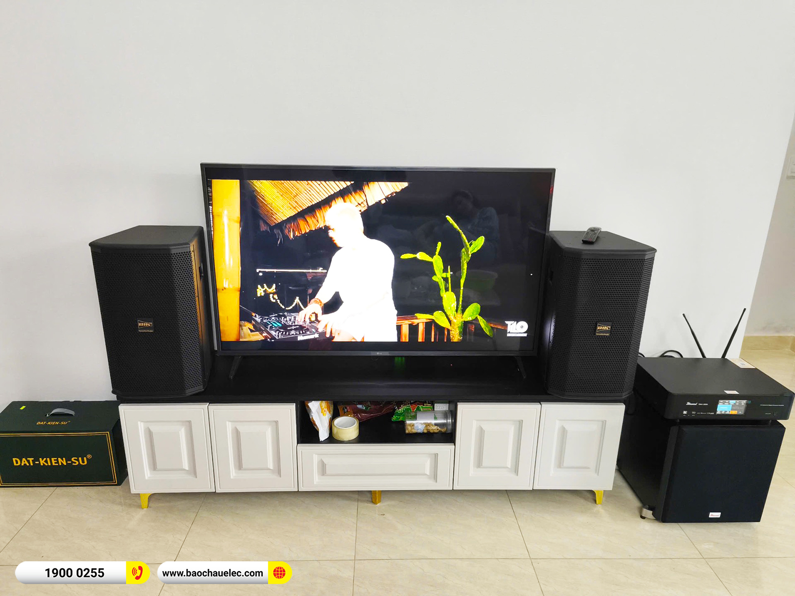 Lắp đặt d&agrave;n karaoke BIK gần 28tr cho anh Hải tại Bắc Ninh