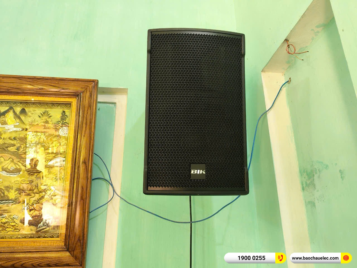 Lắp đặt d&agrave;n karaoke BIK gần 38tr cho anh Ho&agrave;ng tại H&agrave; Nội