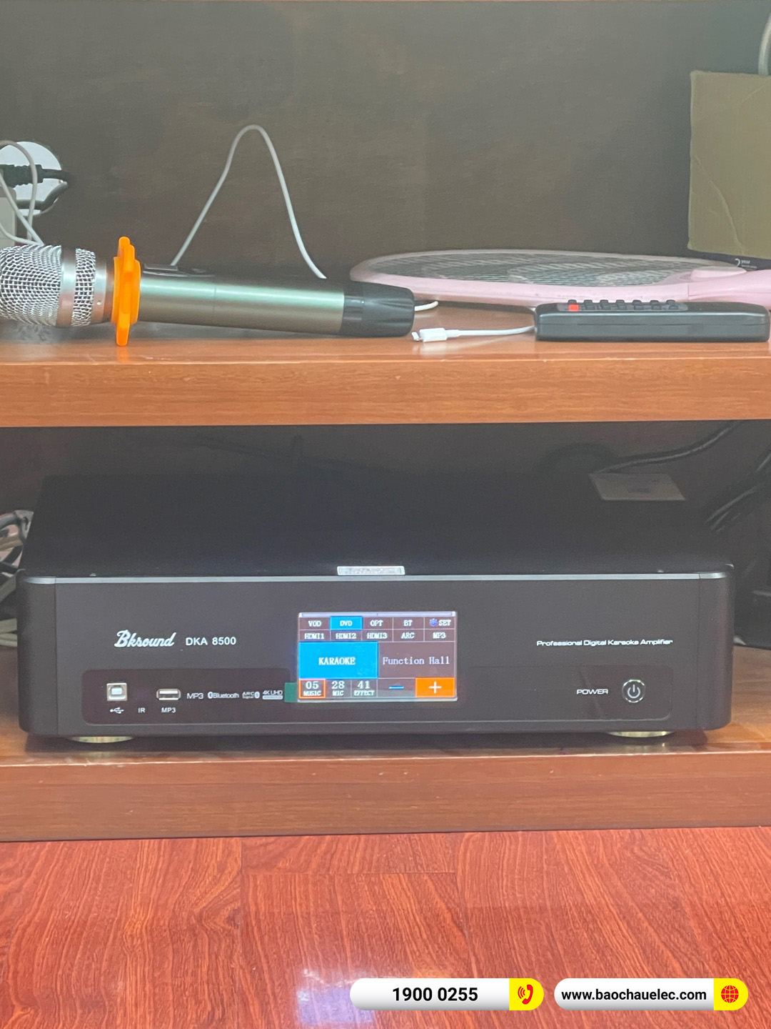 Lắp đặt d&agrave;n karaoke BIK hơn 26tr cho anh Ho&agrave;ng tại H&agrave; Nội 