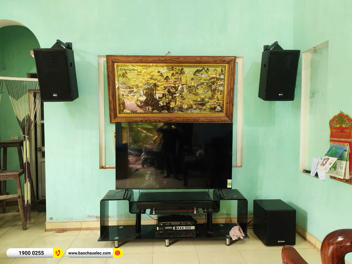 Lắp đặt d&agrave;n karaoke BIK gần 38tr cho anh Ho&agrave;ng tại H&agrave; Nội