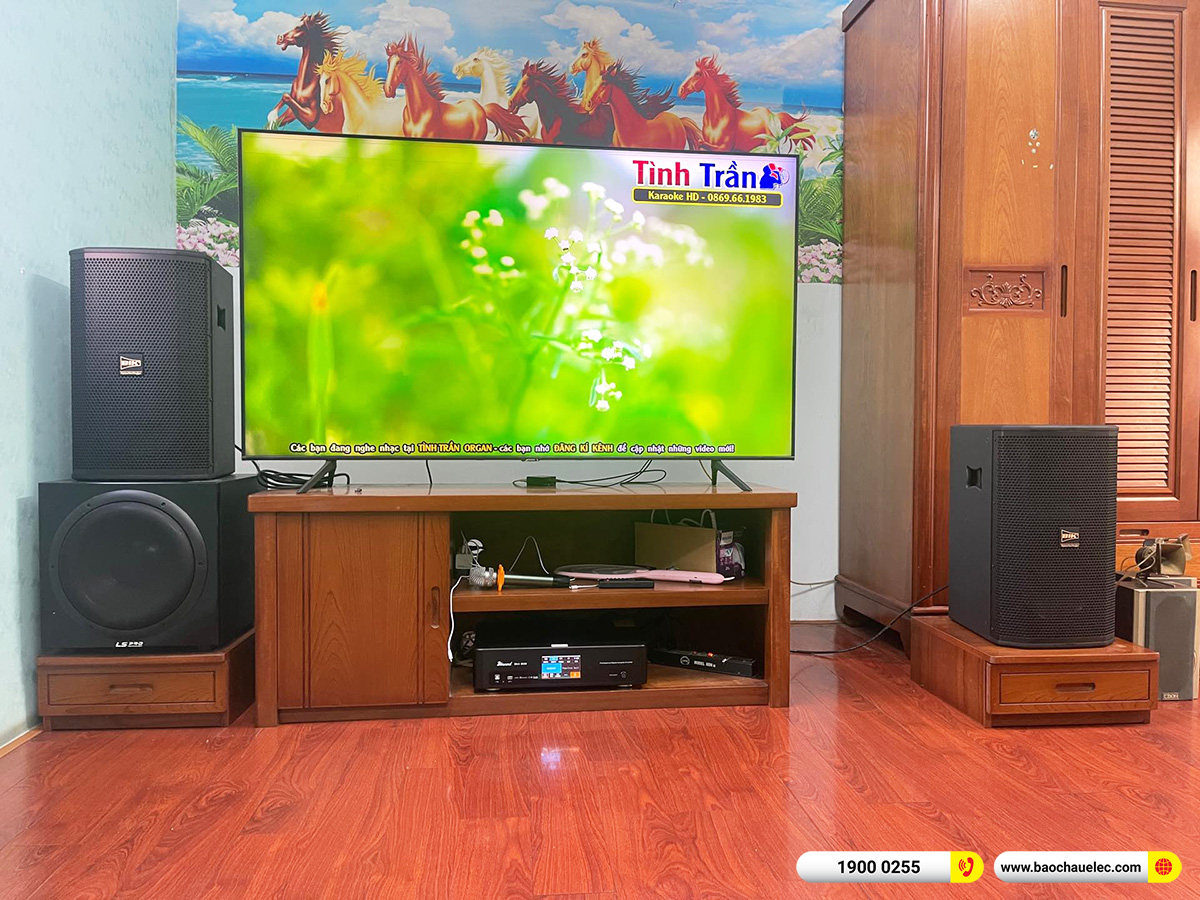 Lắp đặt d&agrave;n karaoke BIK hơn 26tr cho anh Ho&agrave;ng tại H&agrave; Nội 