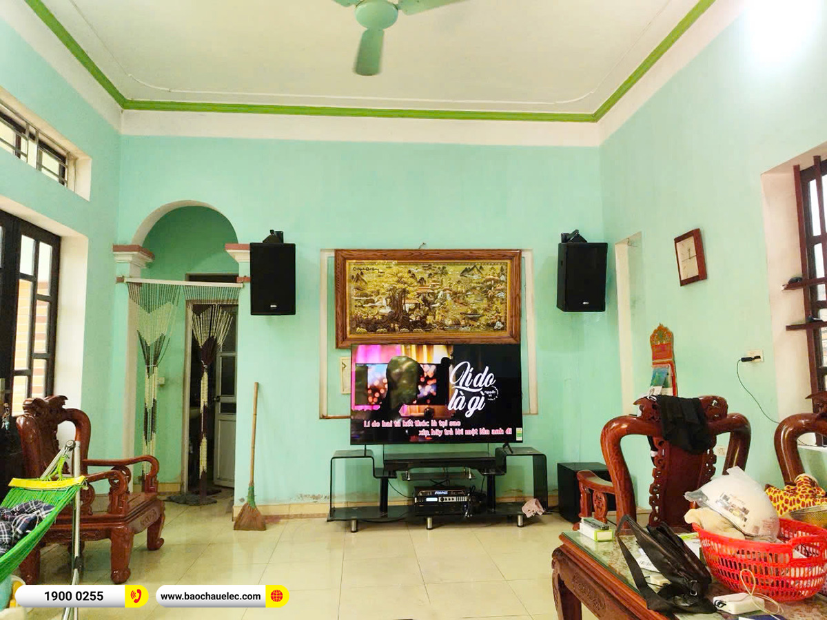 Lắp đặt d&agrave;n karaoke BIK gần 38tr cho anh Ho&agrave;ng tại H&agrave; Nội