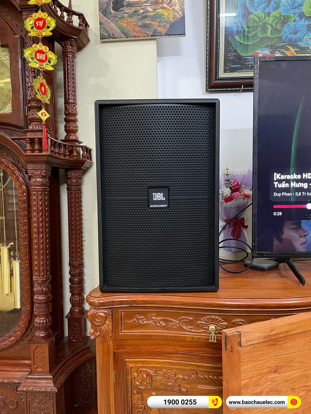 Lắp đặt dàn karaoke JBL gần 52tr cho anh Hùng tại Hà Nội