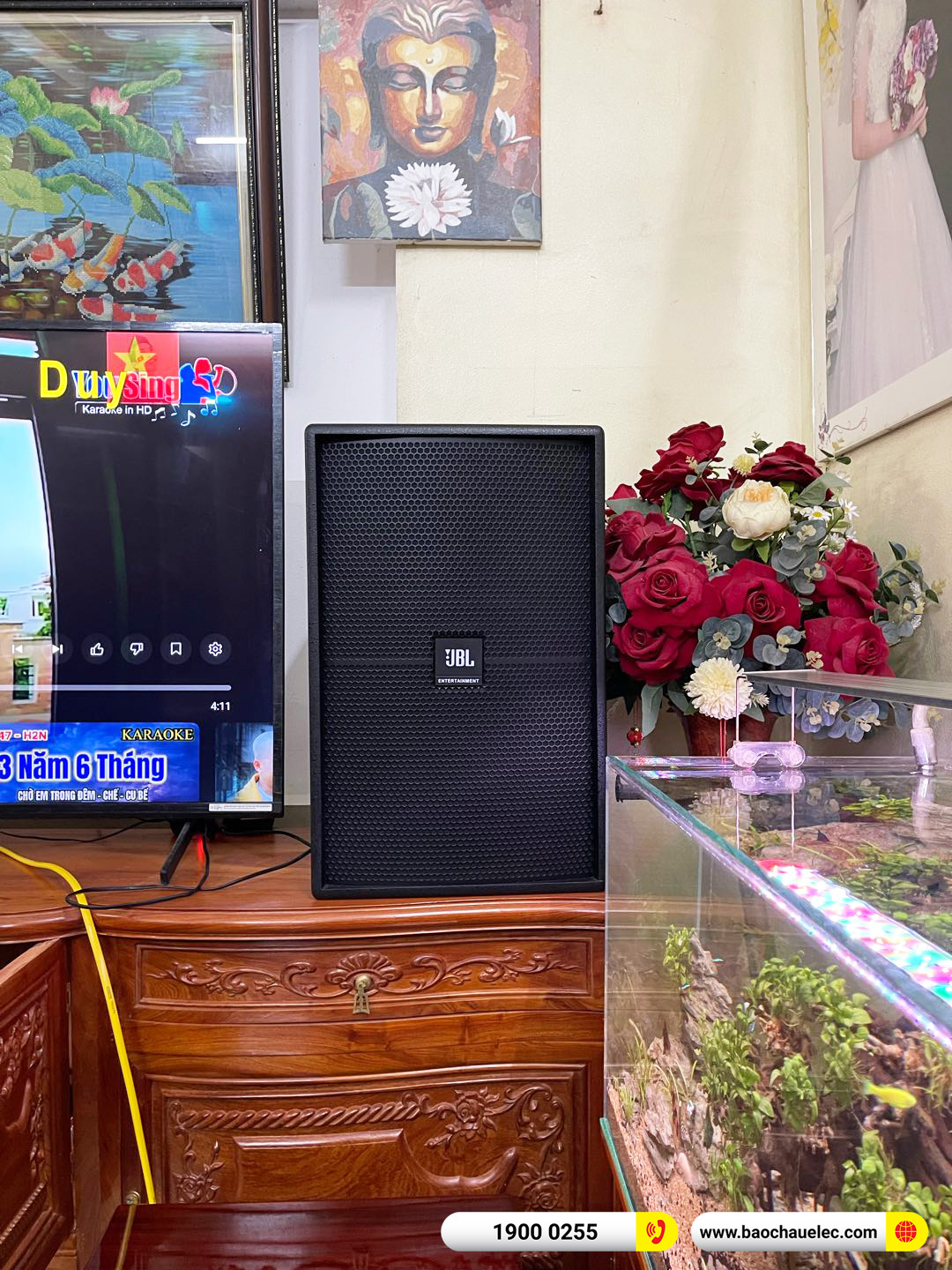 Lắp đặt dàn karaoke JBL gần 52tr cho anh Hùng tại Hà Nội