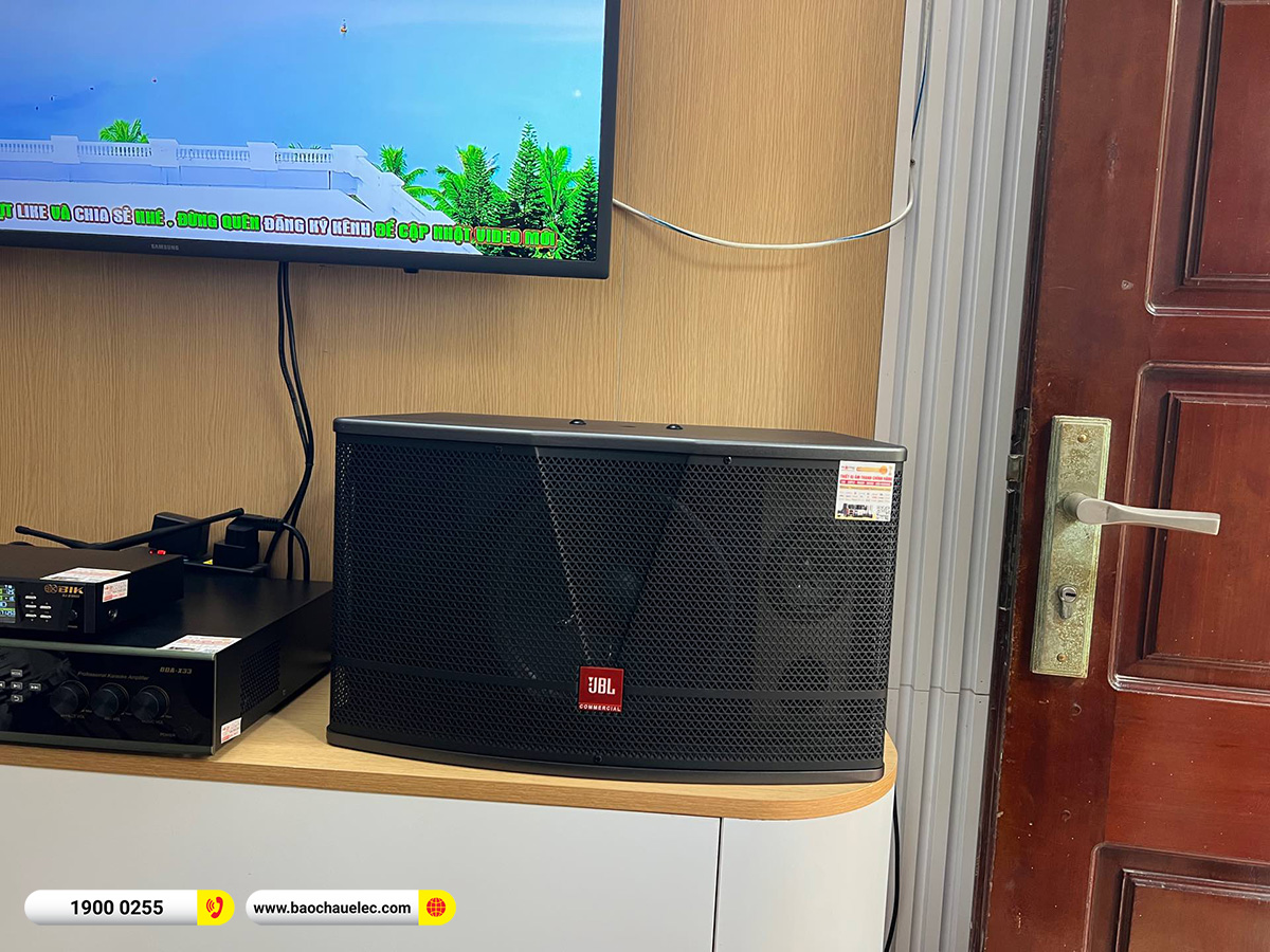 Lắp đặt d&agrave;n karaoke JBL hơn 29tr cho anh H&ugrave;ng tại H&agrave; Nội 