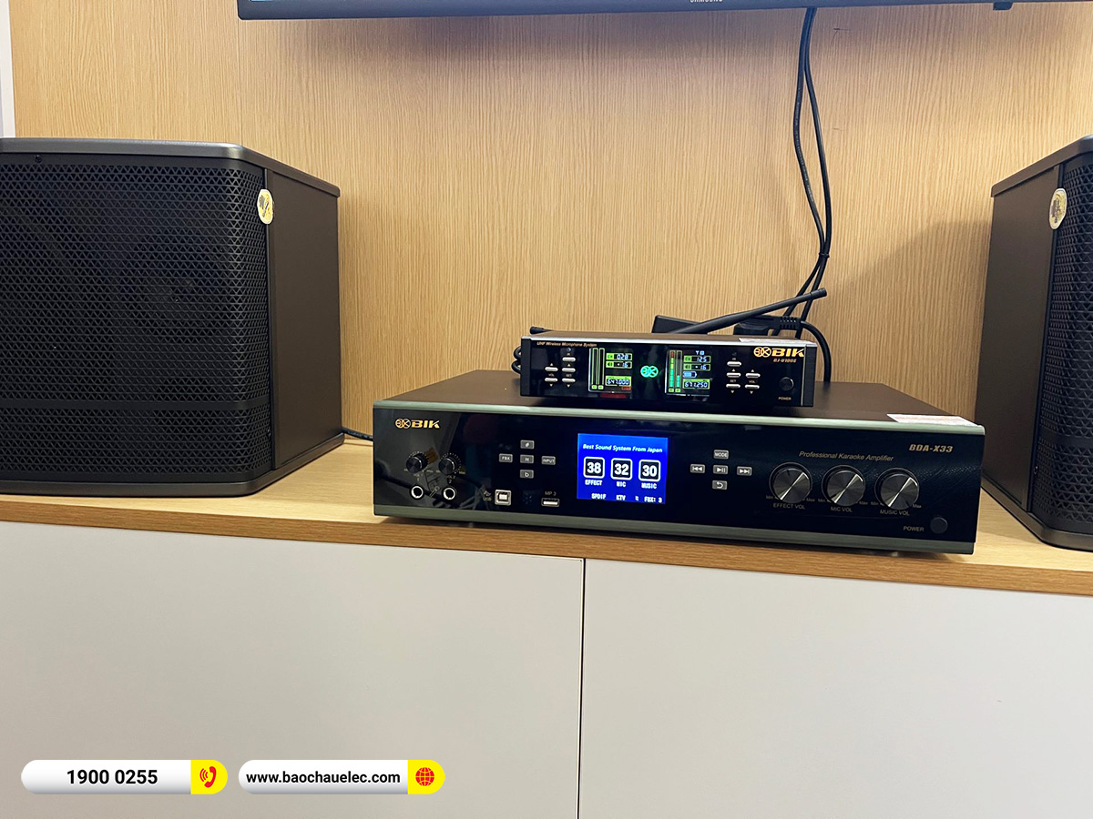 Lắp đặt d&agrave;n karaoke JBL hơn 29tr cho anh H&ugrave;ng tại H&agrave; Nội 