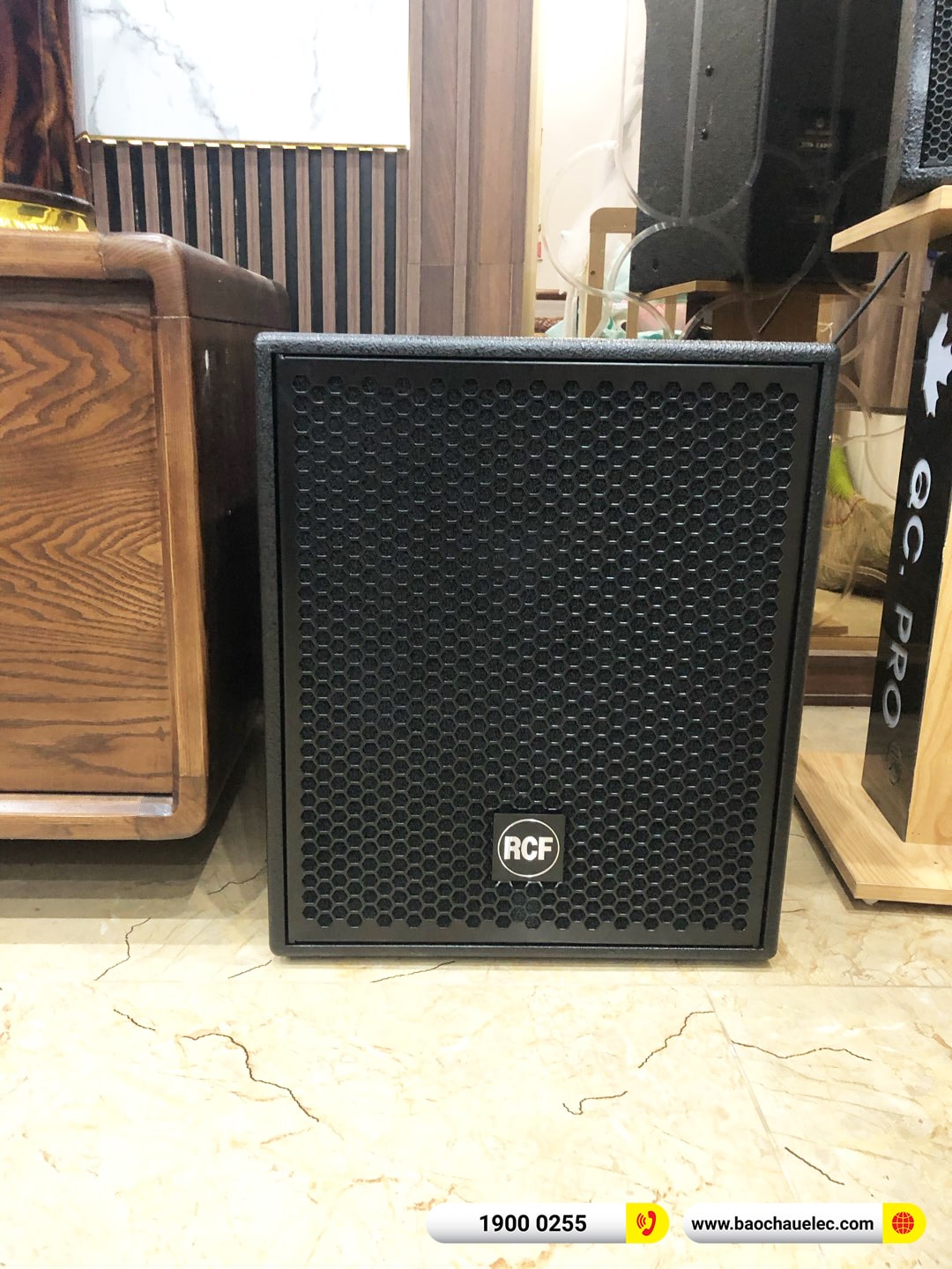 Lắp đặt d&agrave;n karaoke RCF hơn 171tr cho anh H&ugrave;ng tại H&agrave; Nội