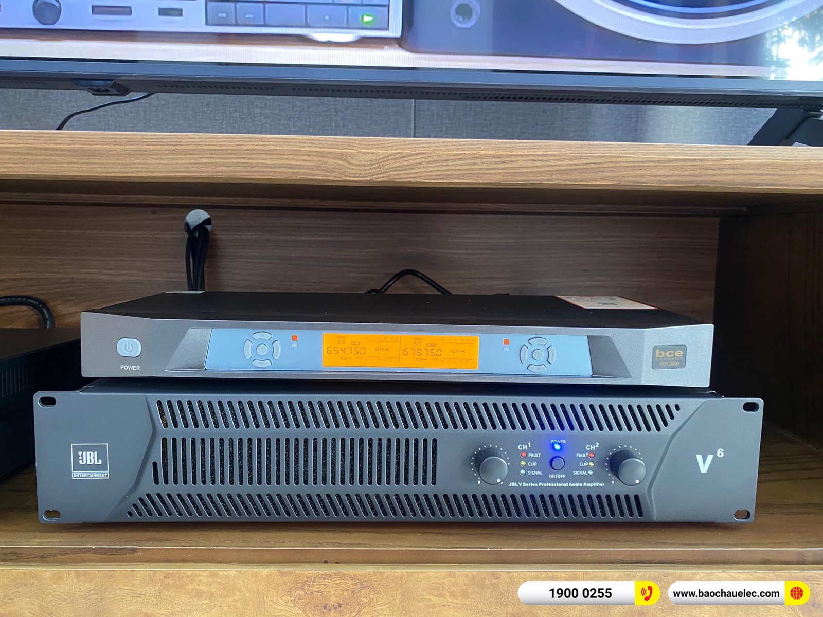 Lắp đặt d&agrave;n karaoke RCF hơn 76tr cho anh Hưng tại Hải Ph&ograve;ng