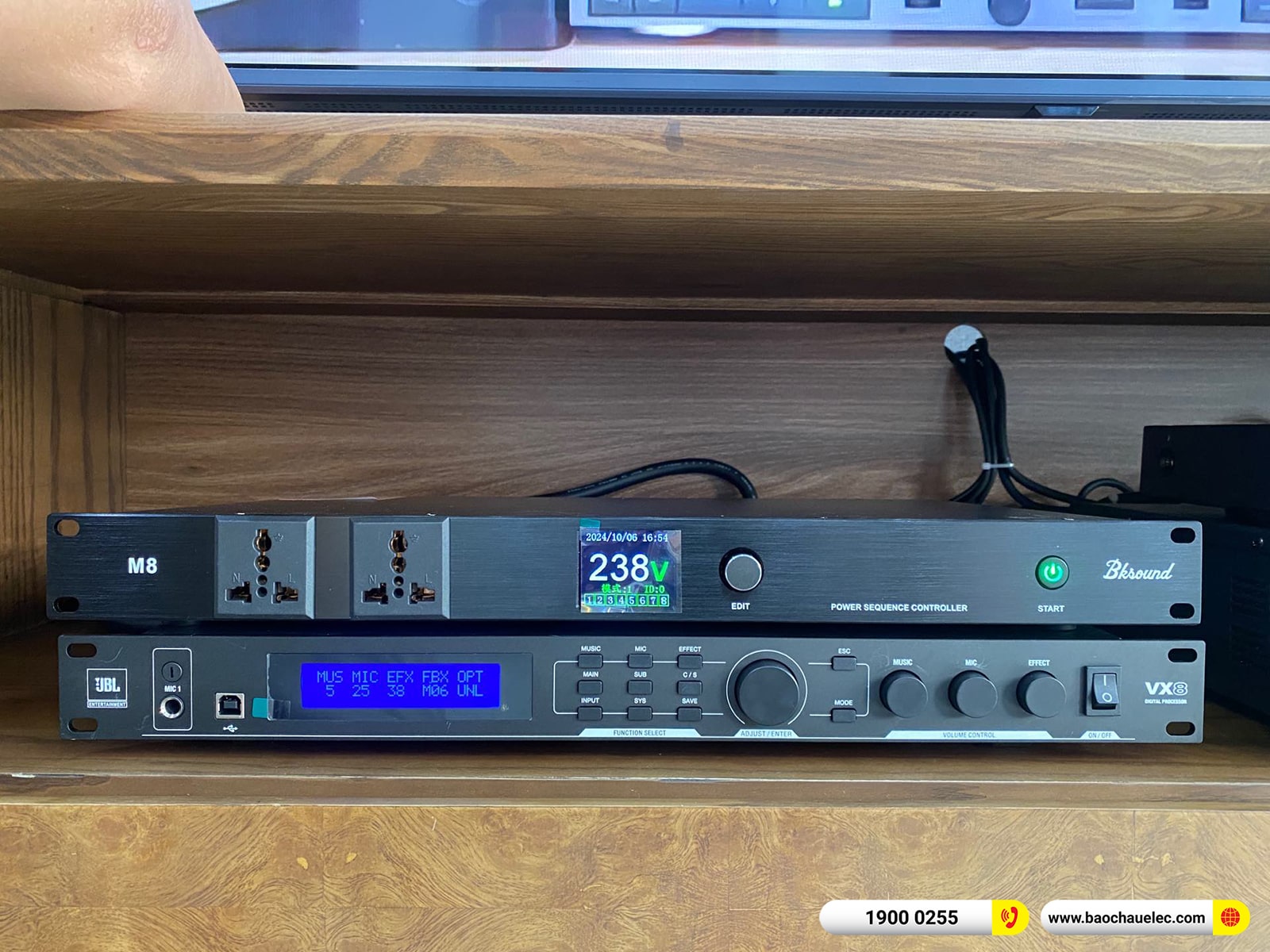 Lắp đặt d&agrave;n karaoke RCF hơn 76tr cho anh Hưng tại Hải Ph&ograve;ng