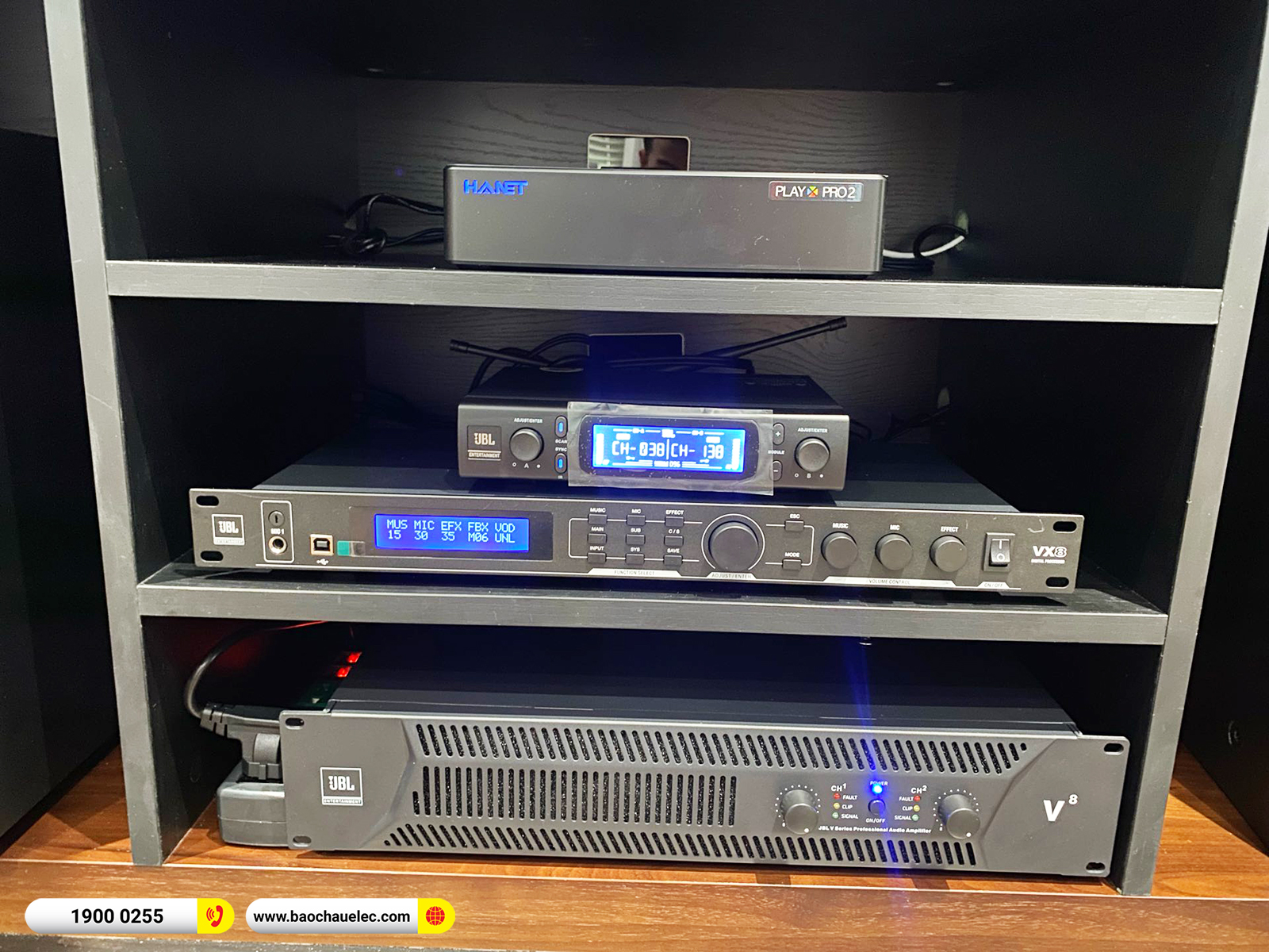 Lắp đặt d&agrave;n karaoke RCF gần 98tr cho anh Ki&ecirc;n tại H&agrave; Nội