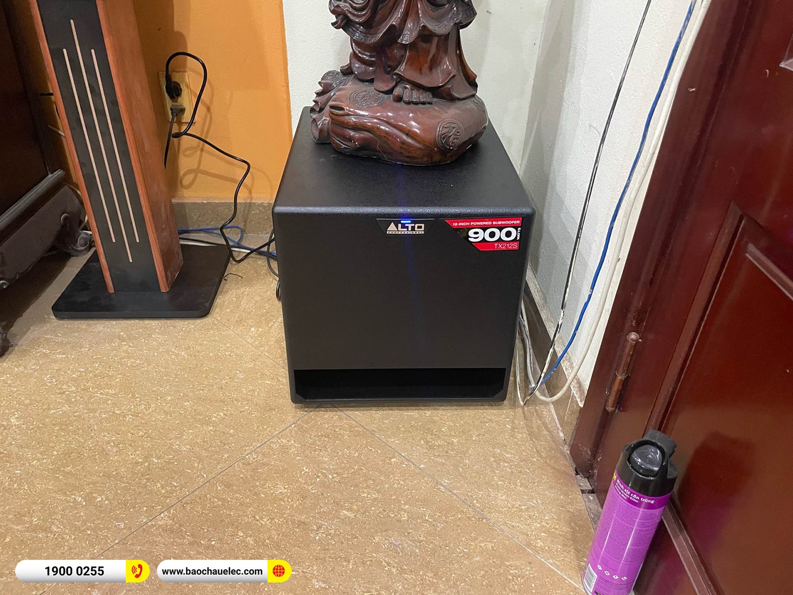 Lắp đặt d&agrave;n karaoke JBL hơn 66tr cho anh Long tại H&agrave; Nội 