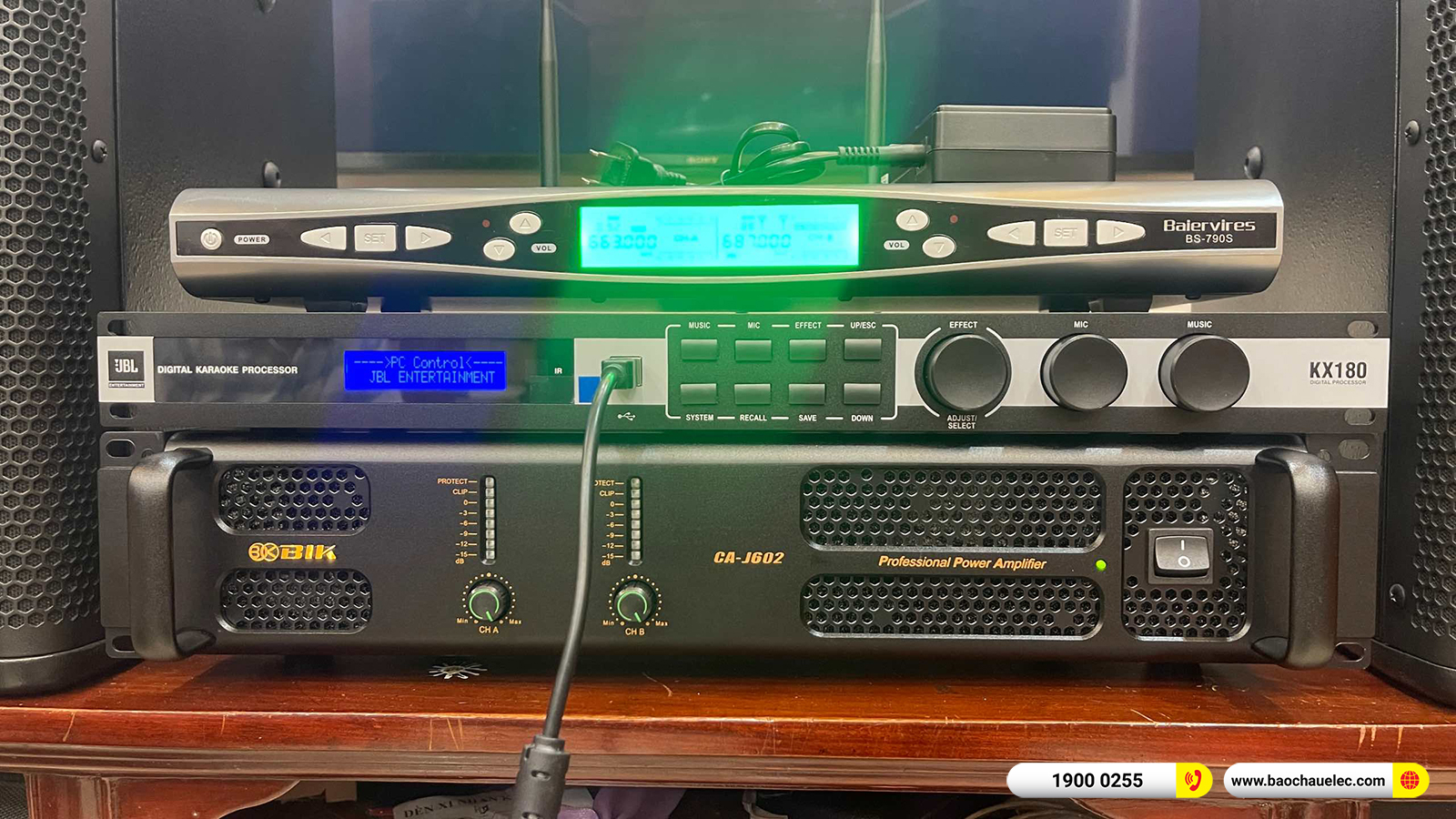 Lắp đặt d&agrave;n karaoke JBL gần 52tr cho anh Mạnh tại H&agrave; Nội