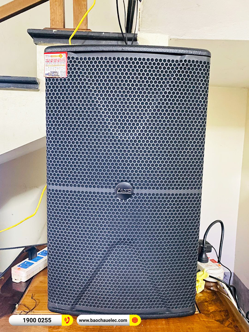 Lắp đặt d&agrave;n karaoke Alto hơn 38tr cho anh Quang tại Th&aacute;i Nguy&ecirc;n (Alto AT2000II, VM620A, BPR-5600, BJ-W25AV, BJ-U500)