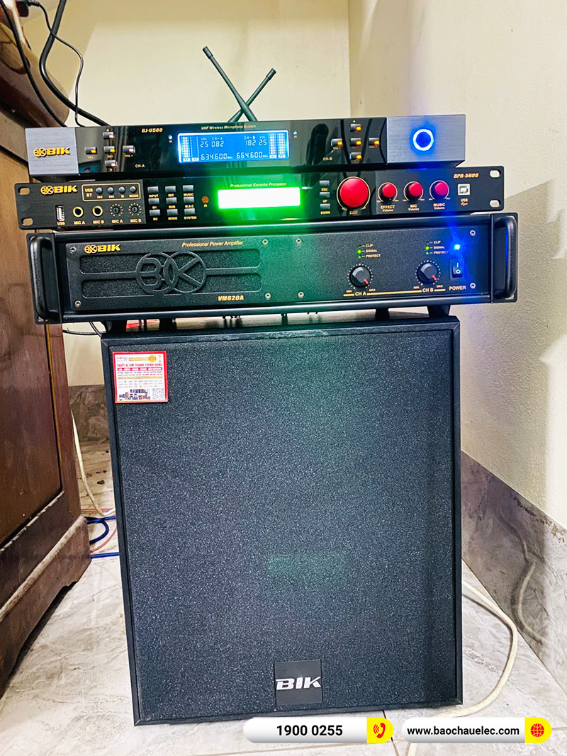 Lắp đặt d&agrave;n karaoke Alto hơn 38tr cho anh Quang tại Th&aacute;i Nguy&ecirc;n (Alto AT2000II, VM620A, BPR-5600, BJ-W25AV, BJ-U500)