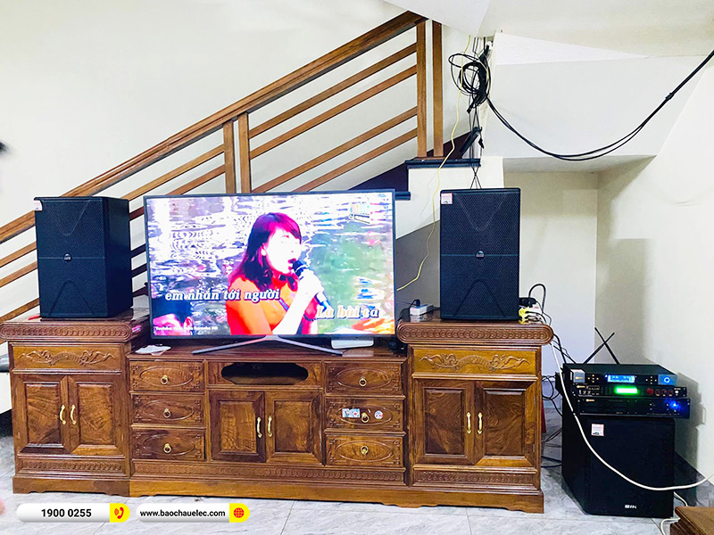 Lắp đặt d&agrave;n karaoke Alto hơn 38tr cho anh Quang tại Th&aacute;i Nguy&ecirc;n (Alto AT2000II, VM620A, BPR-5600, BJ-W25AV, BJ-U500)
