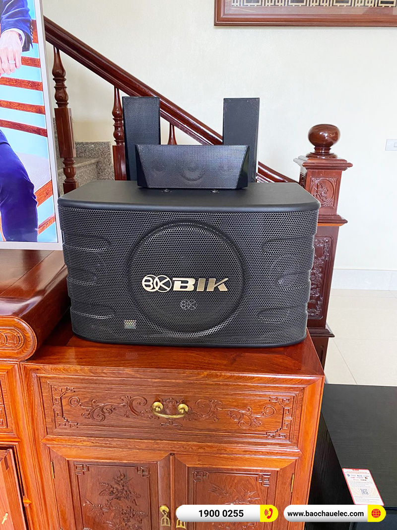 Lắp đặt d&agrave;n karaoke BIK gần 20tr cho anh Thanh tại Th&aacute;i B&igrave;nh