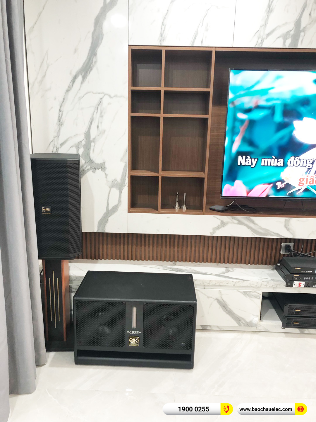 Lắp đặt d&agrave;n karaoke BIK hơn 59tr cho anh Th&agrave;nh tại H&agrave; Nội