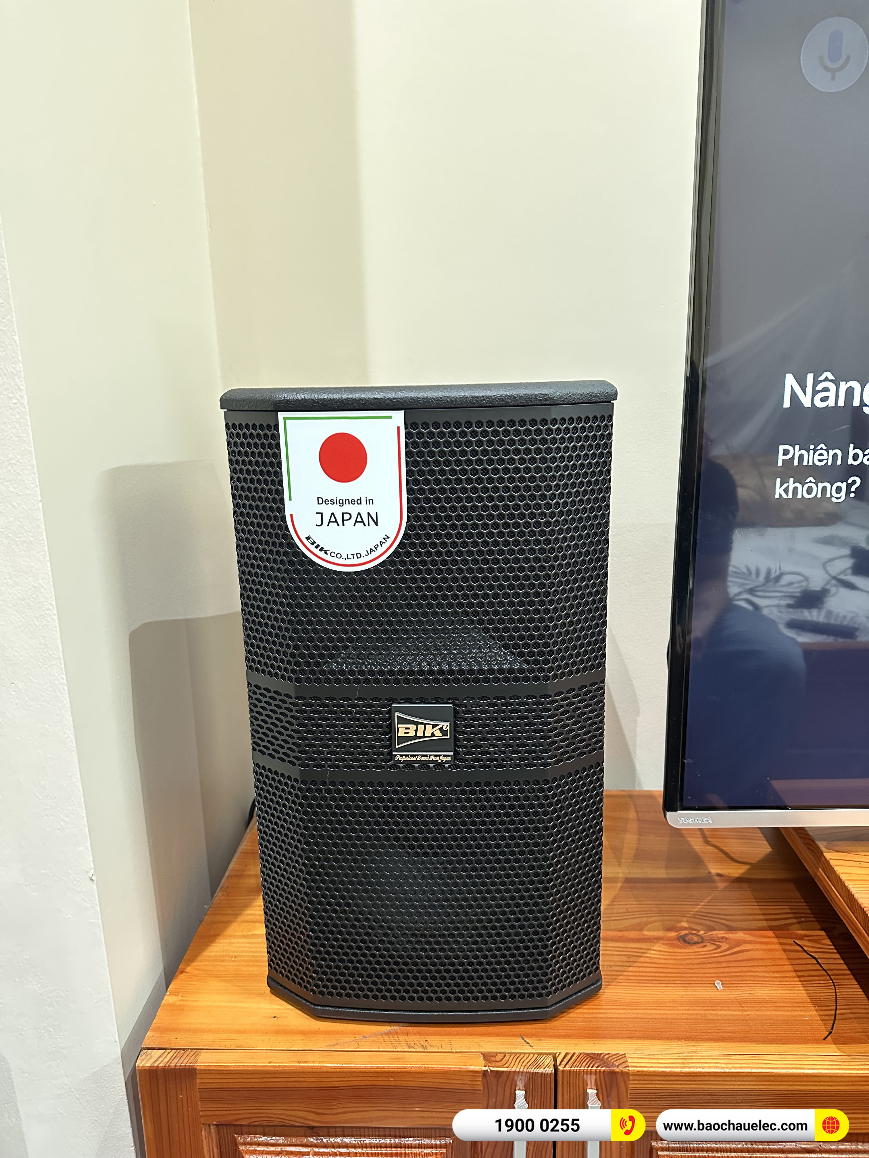 Lắp đặt dàn karaoke BIK hơn 40tr cho anh Thu tại Hà Nội