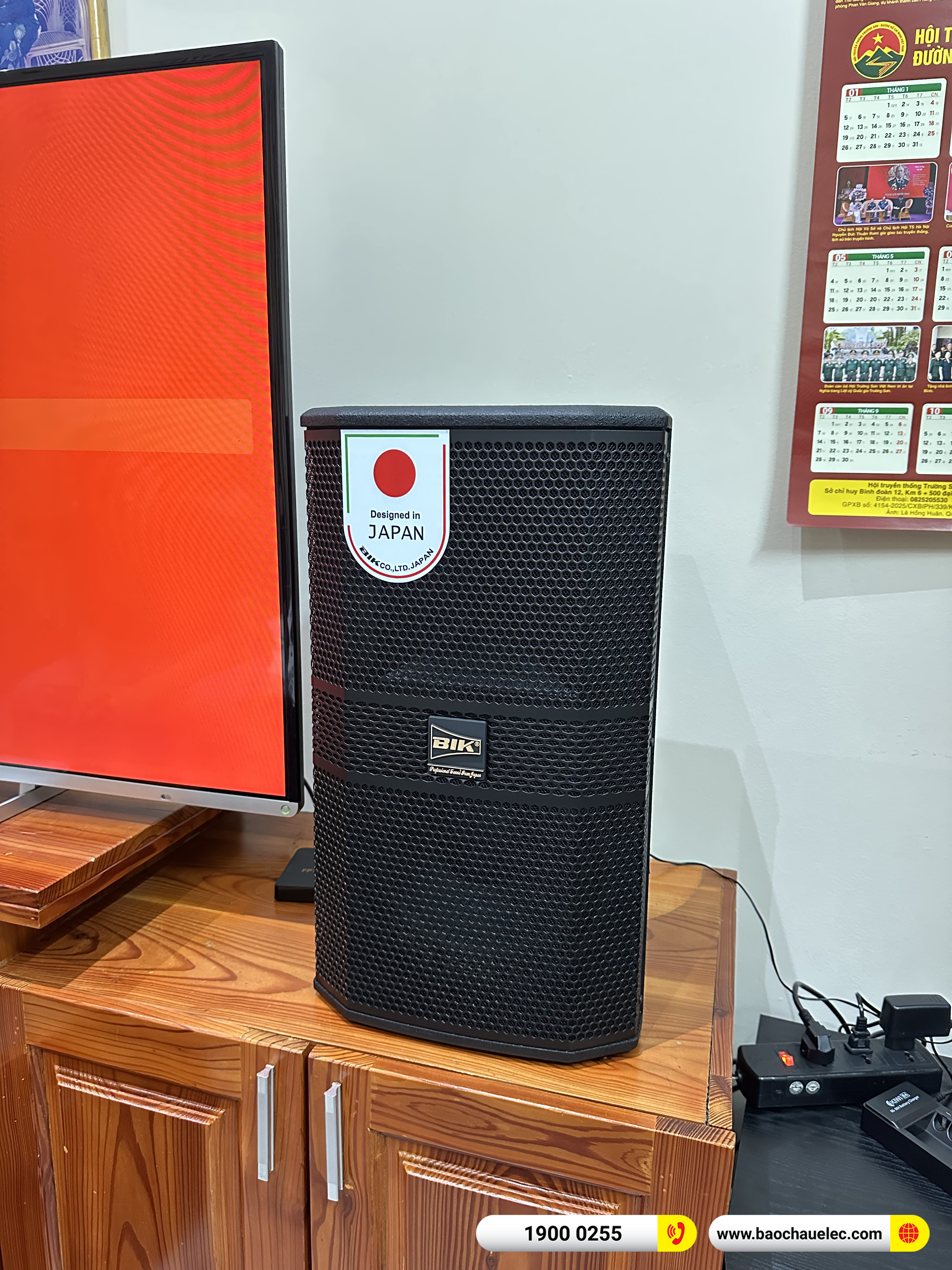 Lắp đặt dàn karaoke BIK hơn 40tr cho anh Thu tại Hà Nội