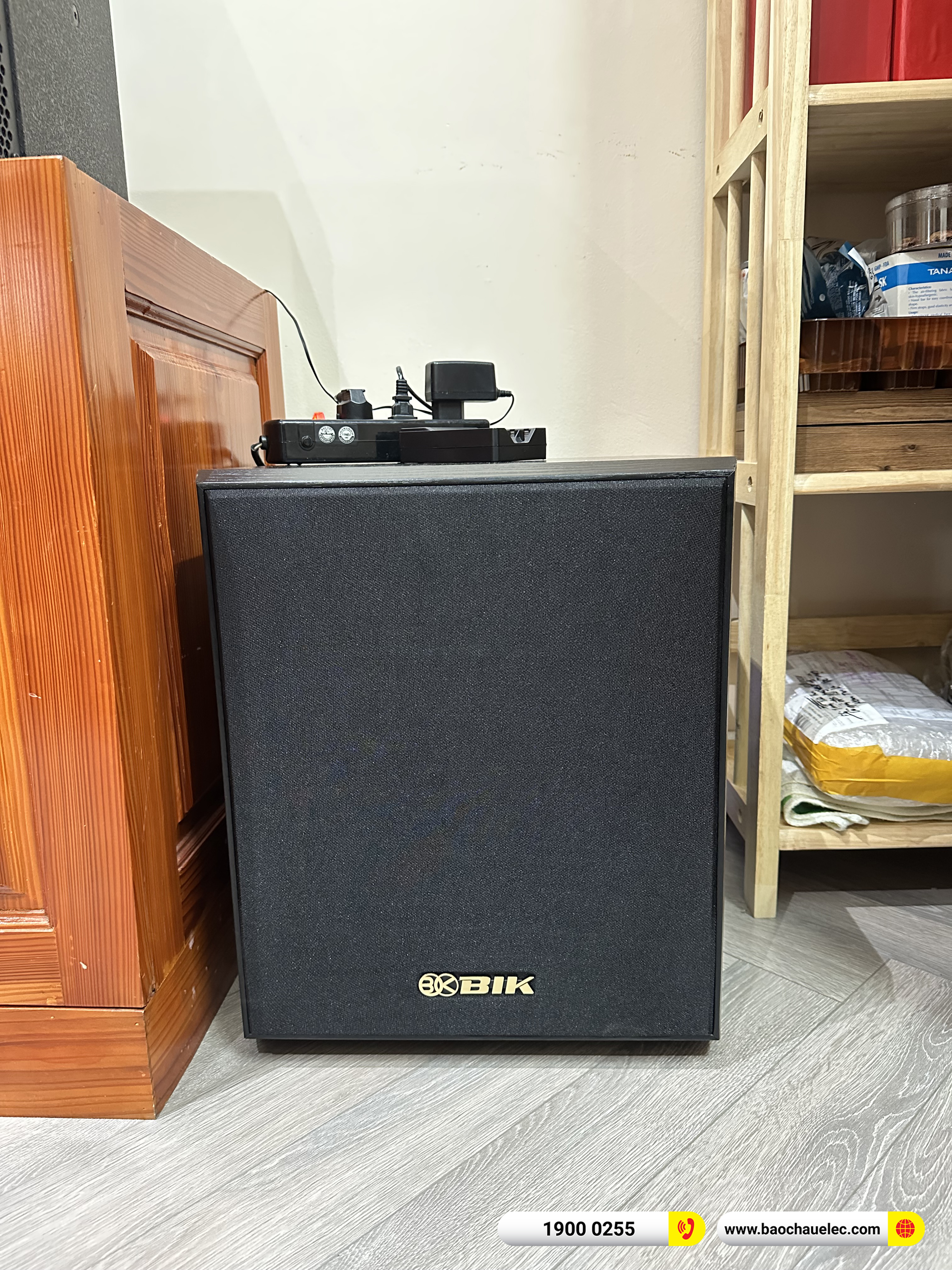 Lắp đặt dàn karaoke BIK hơn 40tr cho anh Thu tại Hà Nội