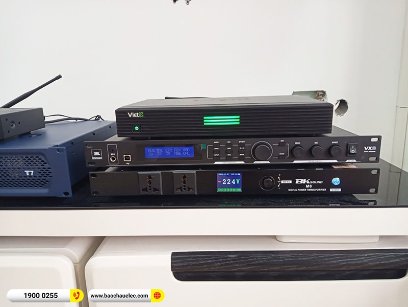 Lắp đặt d&agrave;n karaoke JBL hơn 97tr cho anh To&agrave;n tại H&agrave; Nội 
