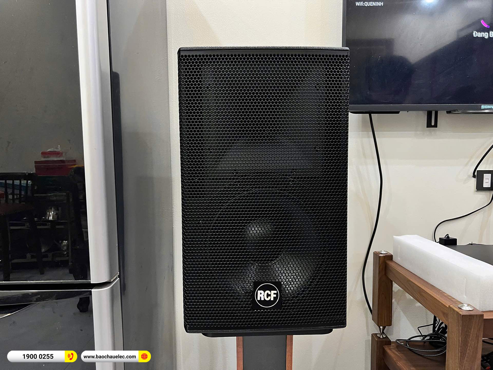 Lắp đặt d&agrave;n karaoke RCF hơn 158tr cho anh Trọng tại Bắc Ninh 
