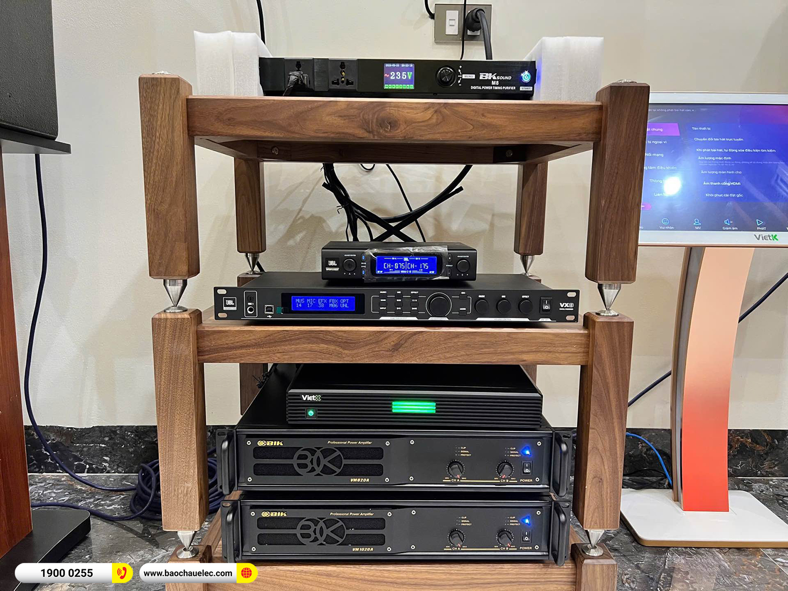 Lắp đặt d&agrave;n karaoke RCF hơn 158tr cho anh Trọng tại Bắc Ninh 