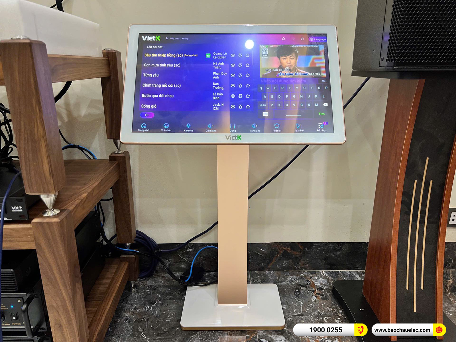 Lắp đặt d&agrave;n karaoke RCF hơn 158tr cho anh Trọng tại Bắc Ninh 