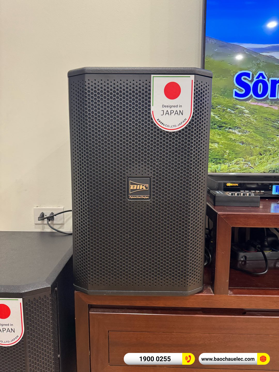 Lắp đặt d&agrave;n karaoke BIK hơn 42tr cho anh Trung tại H&agrave; Nội 