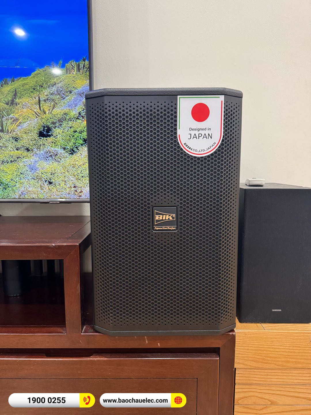 Lắp đặt d&agrave;n karaoke BIK hơn 42tr cho anh Trung tại H&agrave; Nội 
