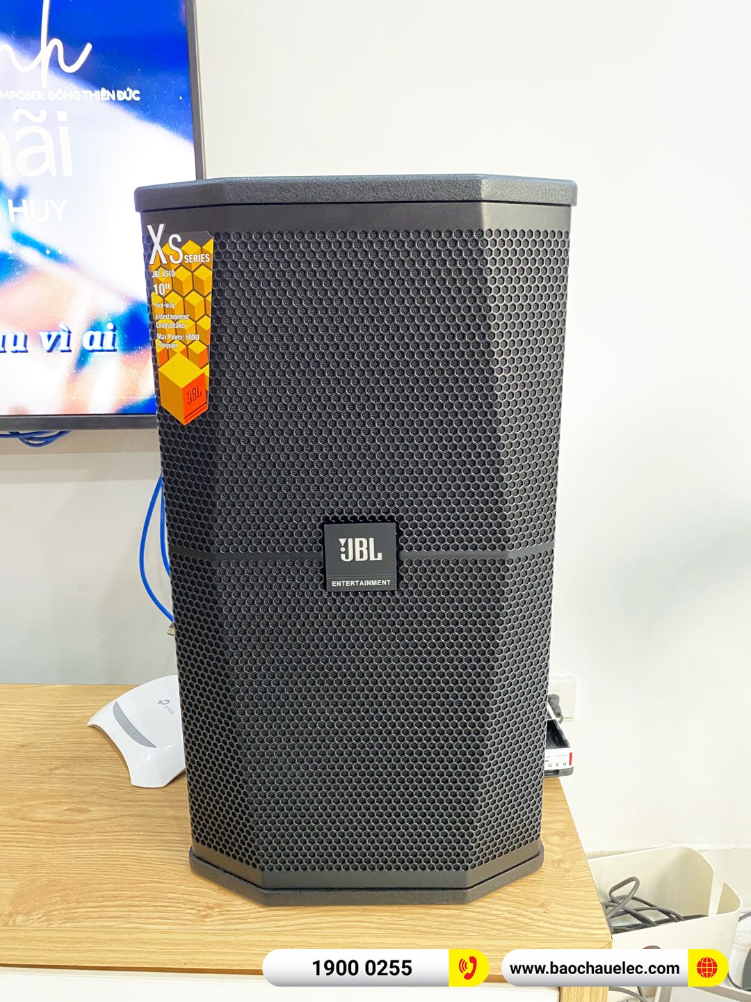 Lắp đặt dàn karaoke JBL hơn 63tr cho anh Tuấn Anh tại Hà Nội (JBL XS10, JBL V6, KX180A, A120P, JBL VM300)