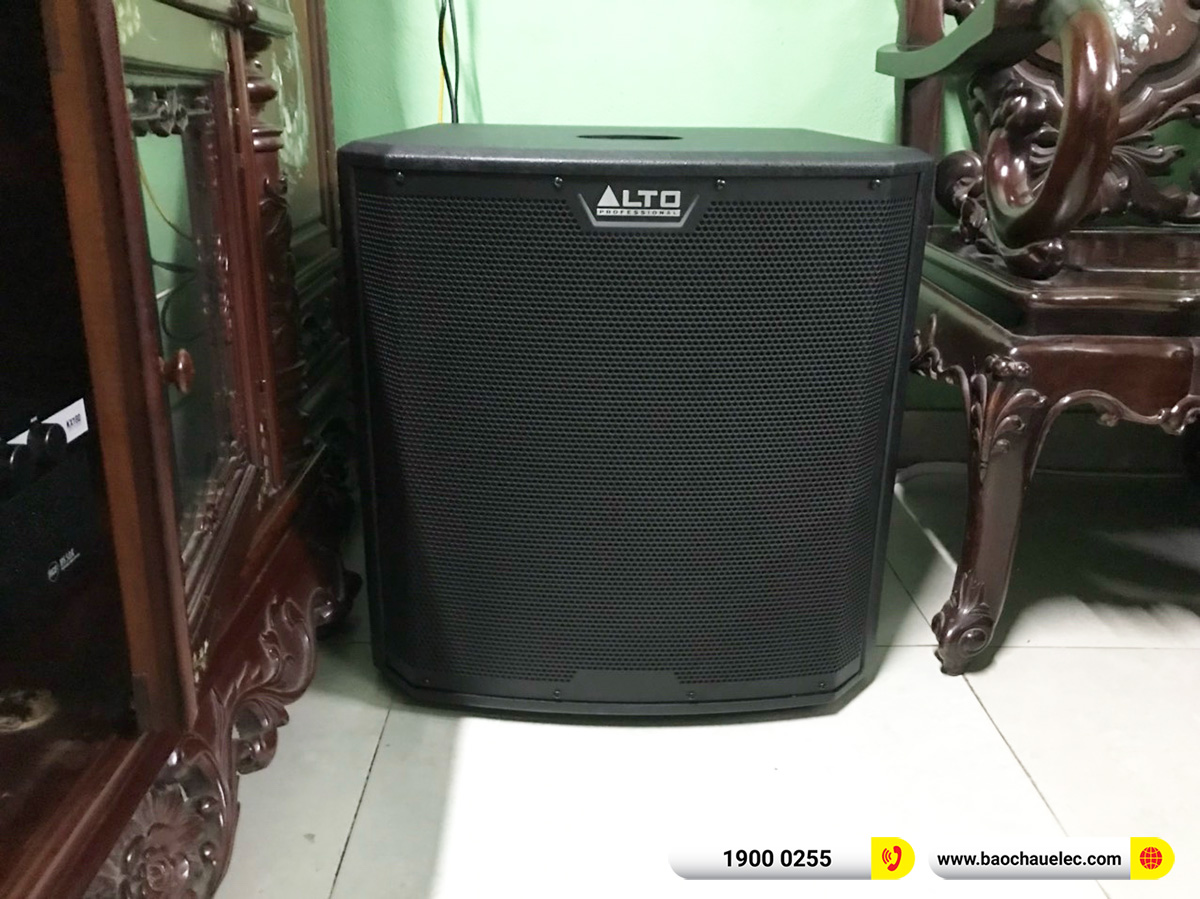 Lắp đặt dàn karaoke RCF gần 155tr cho anh Tuấn Anh tại Nam Định