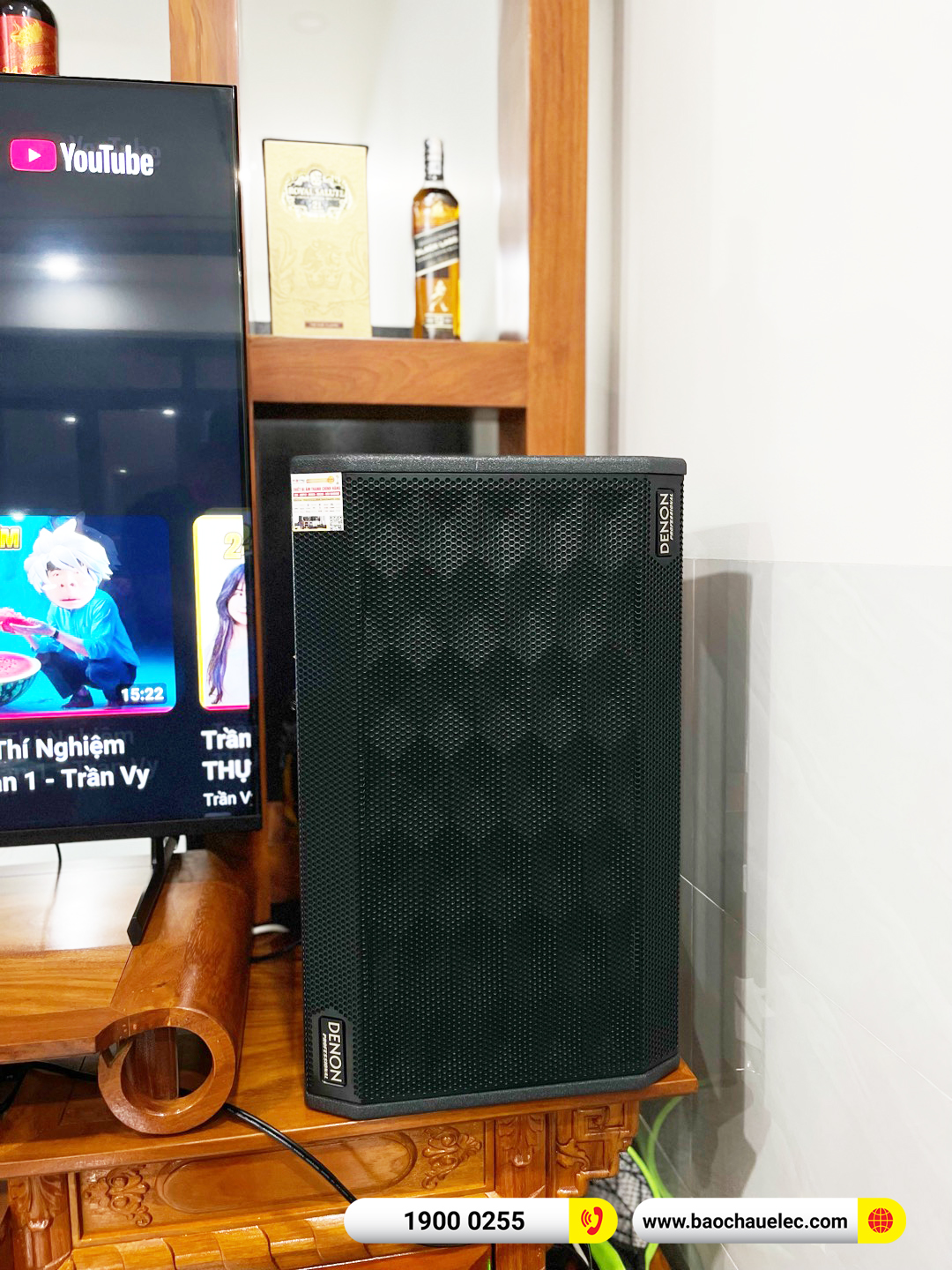Lắp đặt d&agrave;n karaoke Denon hơn 33tr cho anh Tuấn tại Đồng Nai 