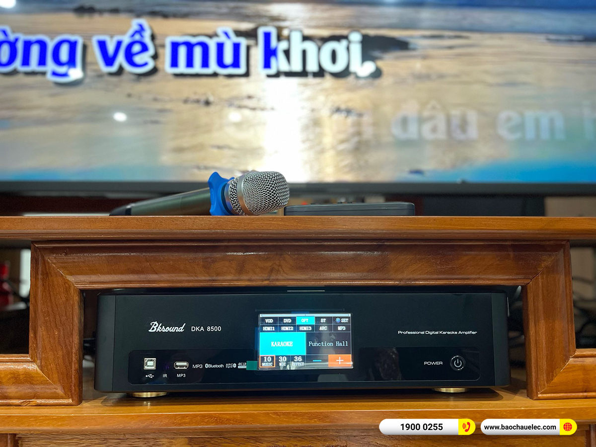 Lắp đặt d&agrave;n karaoke Denon hơn 33tr cho anh Tuấn tại Đồng Nai 