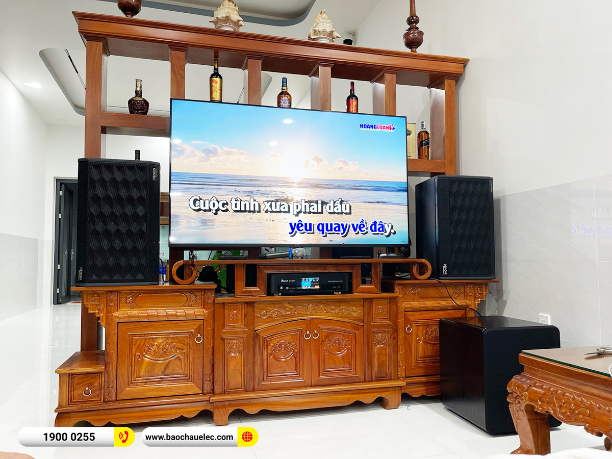 Lắp đặt d&agrave;n karaoke Denon hơn 33tr cho anh Tuấn tại Đồng Nai 