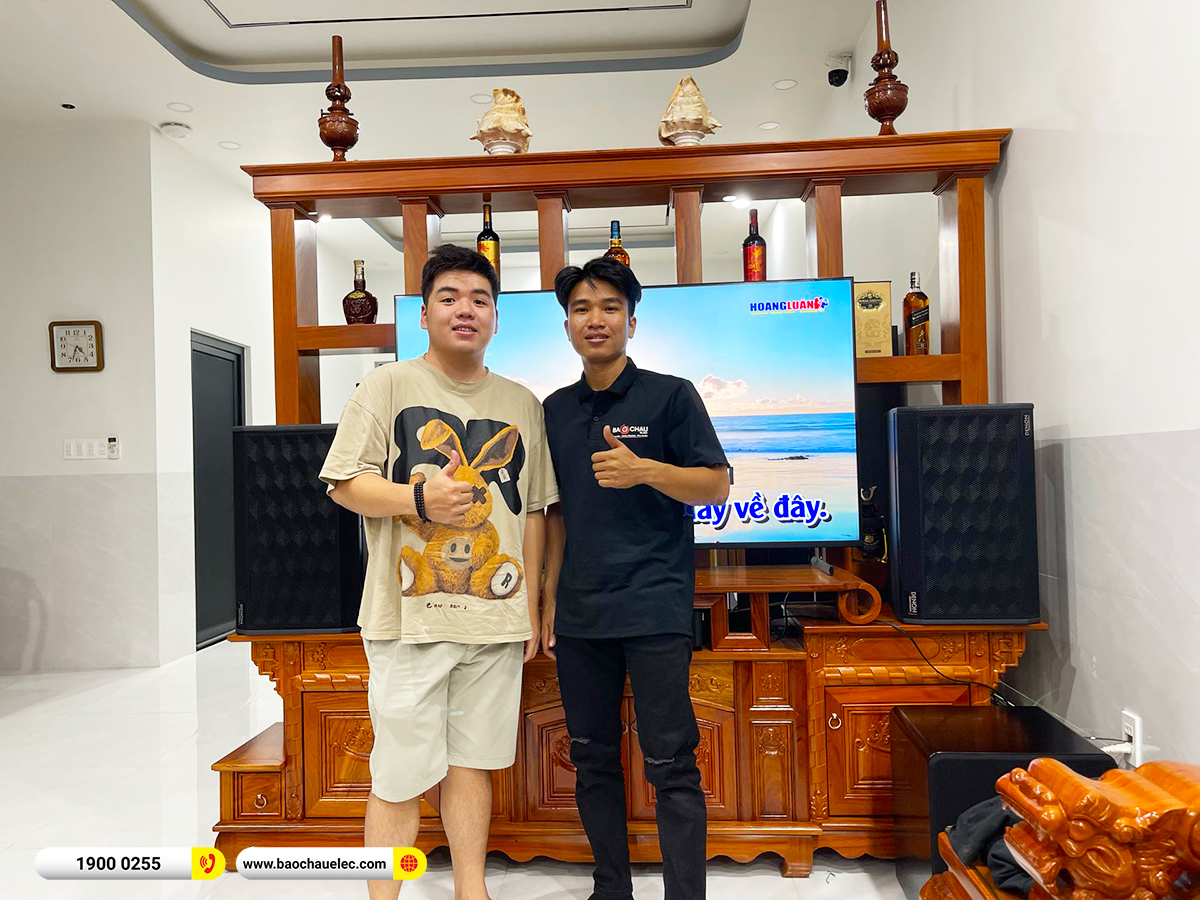 Lắp đặt d&agrave;n karaoke Denon hơn 33tr cho anh Tuấn tại Đồng Nai 